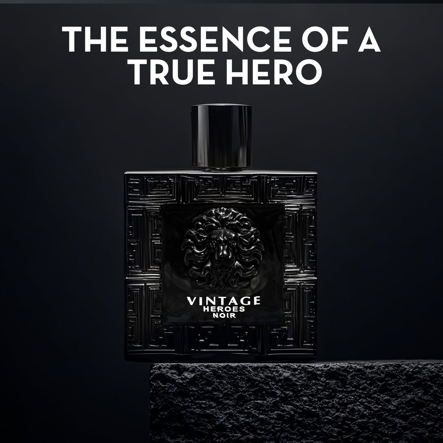 ACENTER Men's Cologne Gift Set 4 Pack – Vintage Heroes Series (3.4 oz Each) | Vanilla Bourbon, Leather & Amber Floral
