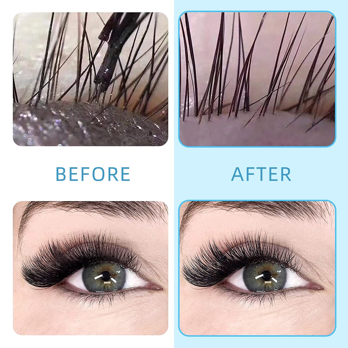 ACTROL Eyelash Cleanser Concentrate 200ml – Unscented Foaming Lash Shampoo for Extensions | Professional Salon & Home Care
