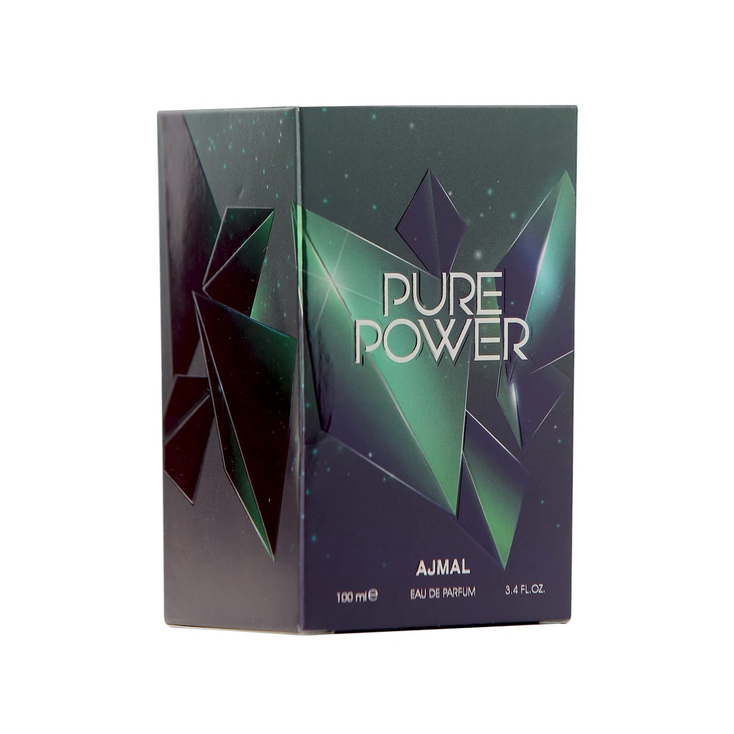 Ajmal Pure Power EDP for Men | 3.4 oz / 100 ml | Fresh Spicy Woody with Citrus & Tonka