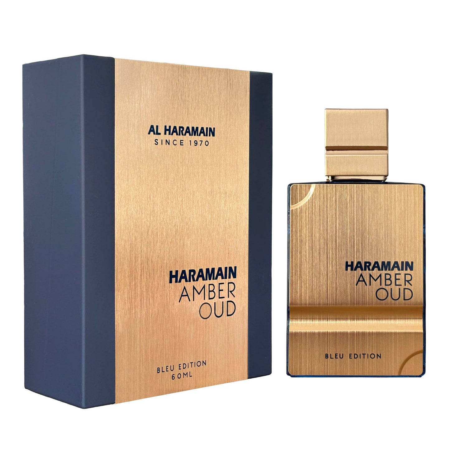 Al Haramain Amber Oud Blue Edition for Men Eau de Parfum Spray - Long Lasting Fragrance with Amber and Sandalwood, 60ml