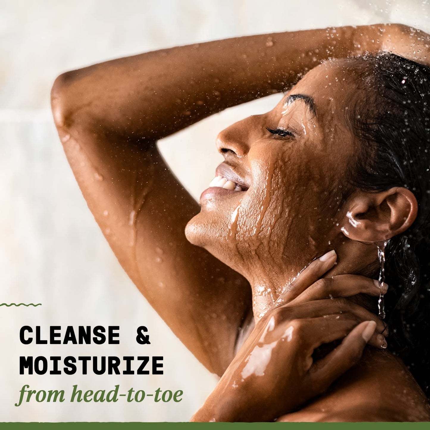 Alaffia Authentic African Black Soap, Eucalyptus Tea Tree – All-in-One Cleanser 2-Pack for Face, Body, Hands & Hair