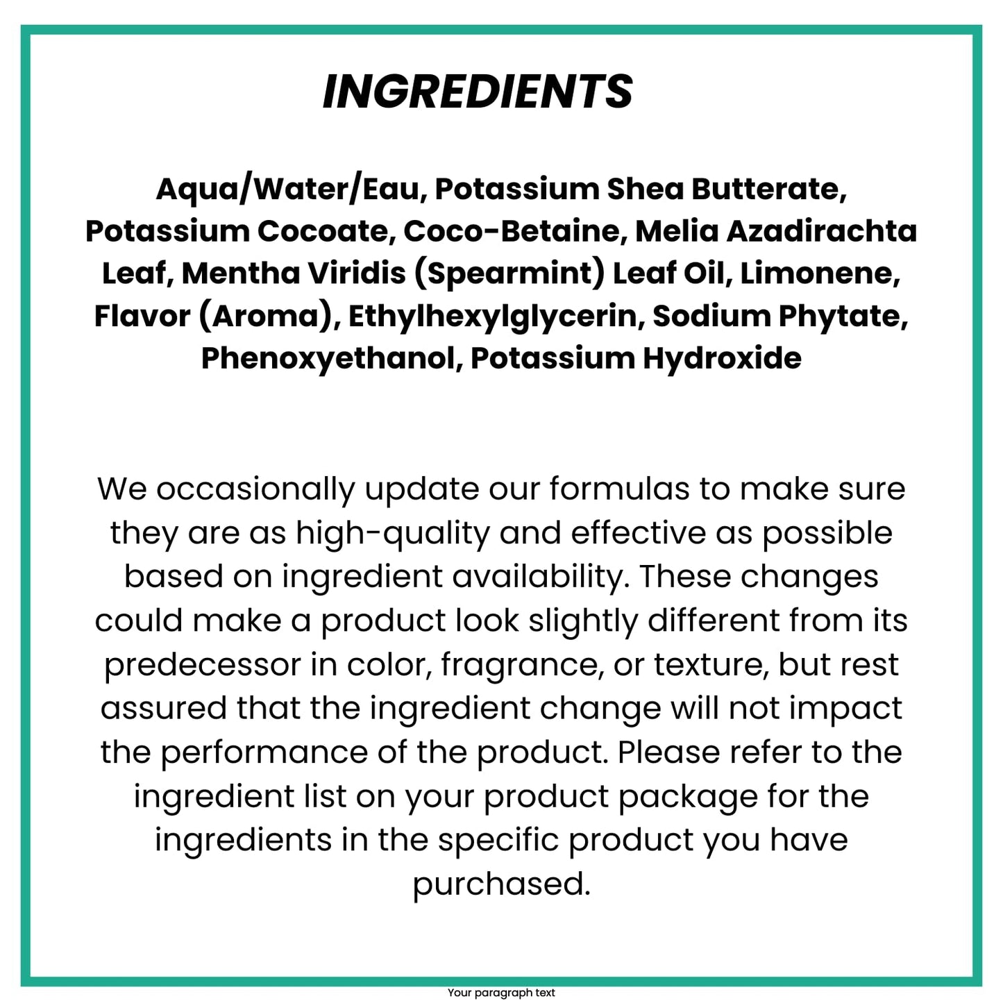 Alaffia Everyday Shea Body Wash Vanilla Mint – Moisturizes and Cleanses Without Stripping Oils | 32 fl oz 2 Pack