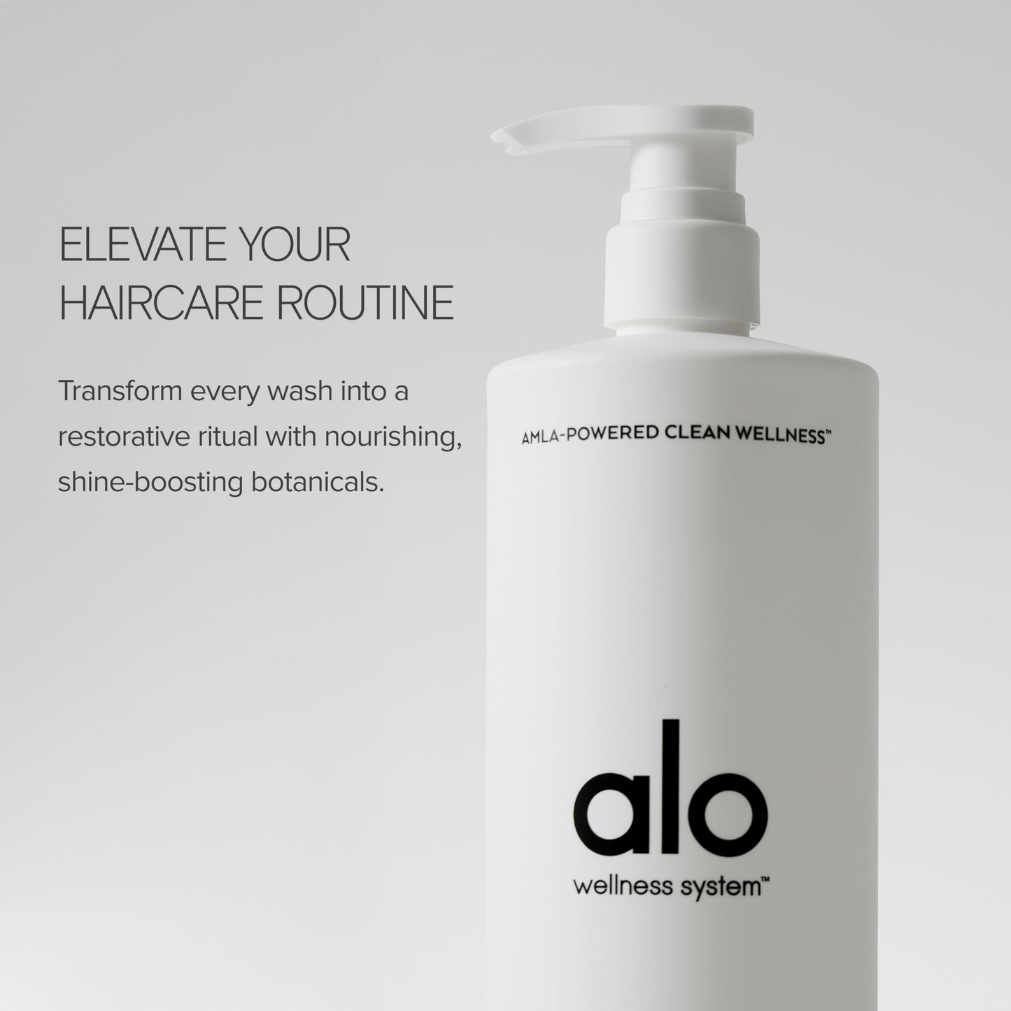 Alo Shine Shampoo | Smooths, Frizz-Control & Bounce for All Hair Types | Sulfate-Free & Botanical Oils | Grapefruit Scent | 10 fl oz