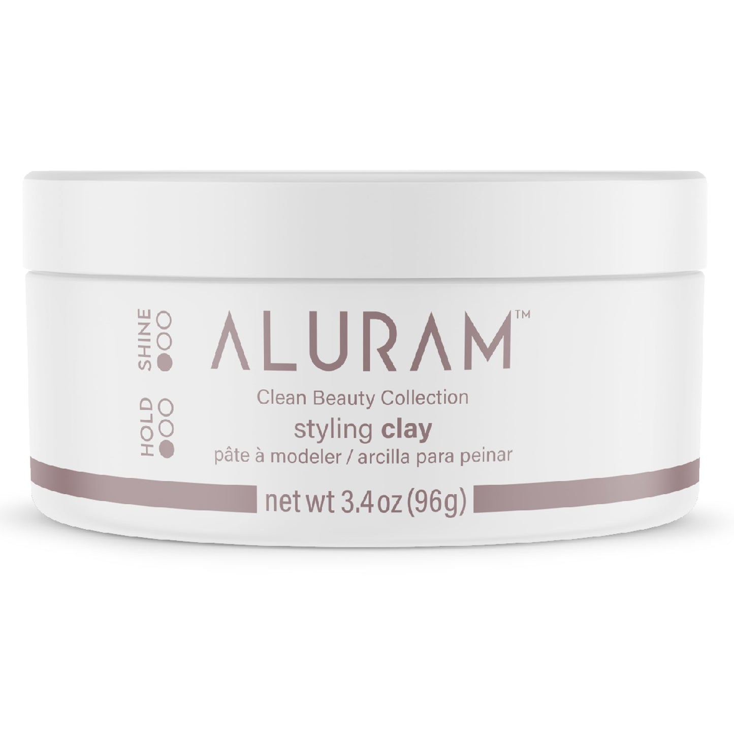 ALURAM Hair Styling Clay – Soft Satin Finish for All Hair Types | 3.4 Fl Oz
