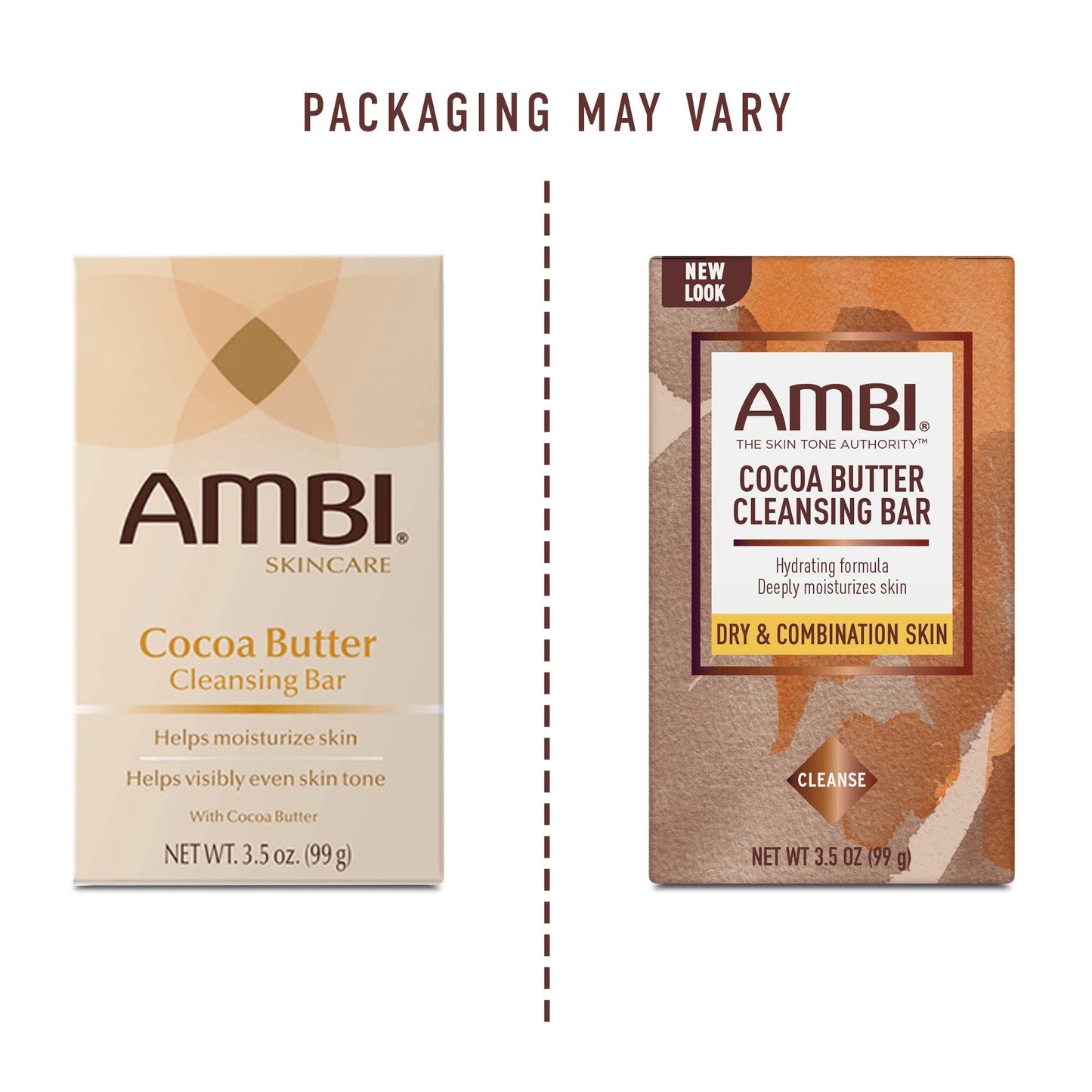Ambi Cocoa Butter Cleansing Bar – 3.5 oz x12 Pack for Gentle Moisturizing Cleanse