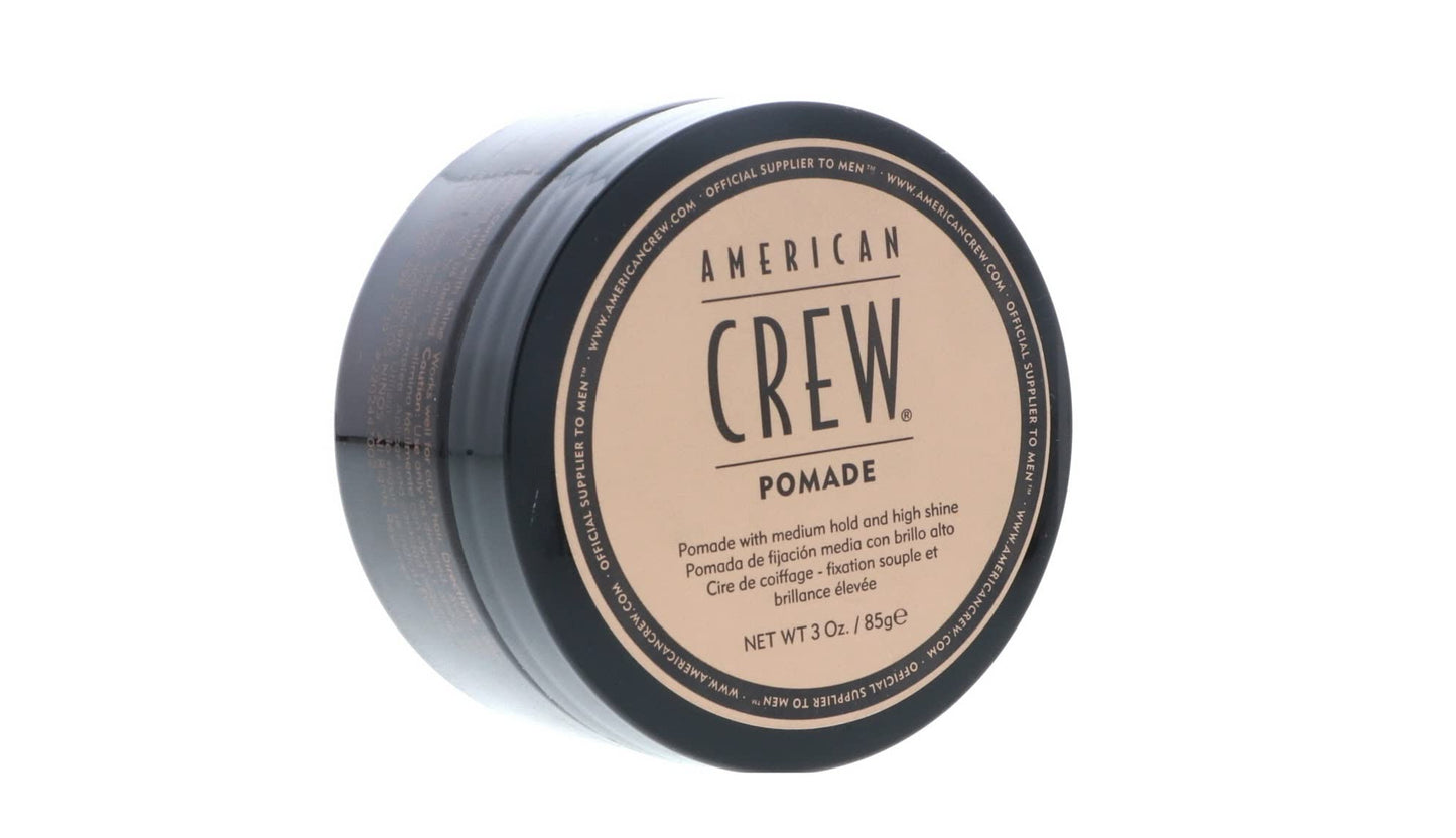American Crew Men's Hair Pomade — Medium Hold, High Shine, 3 oz (Pack of 2)