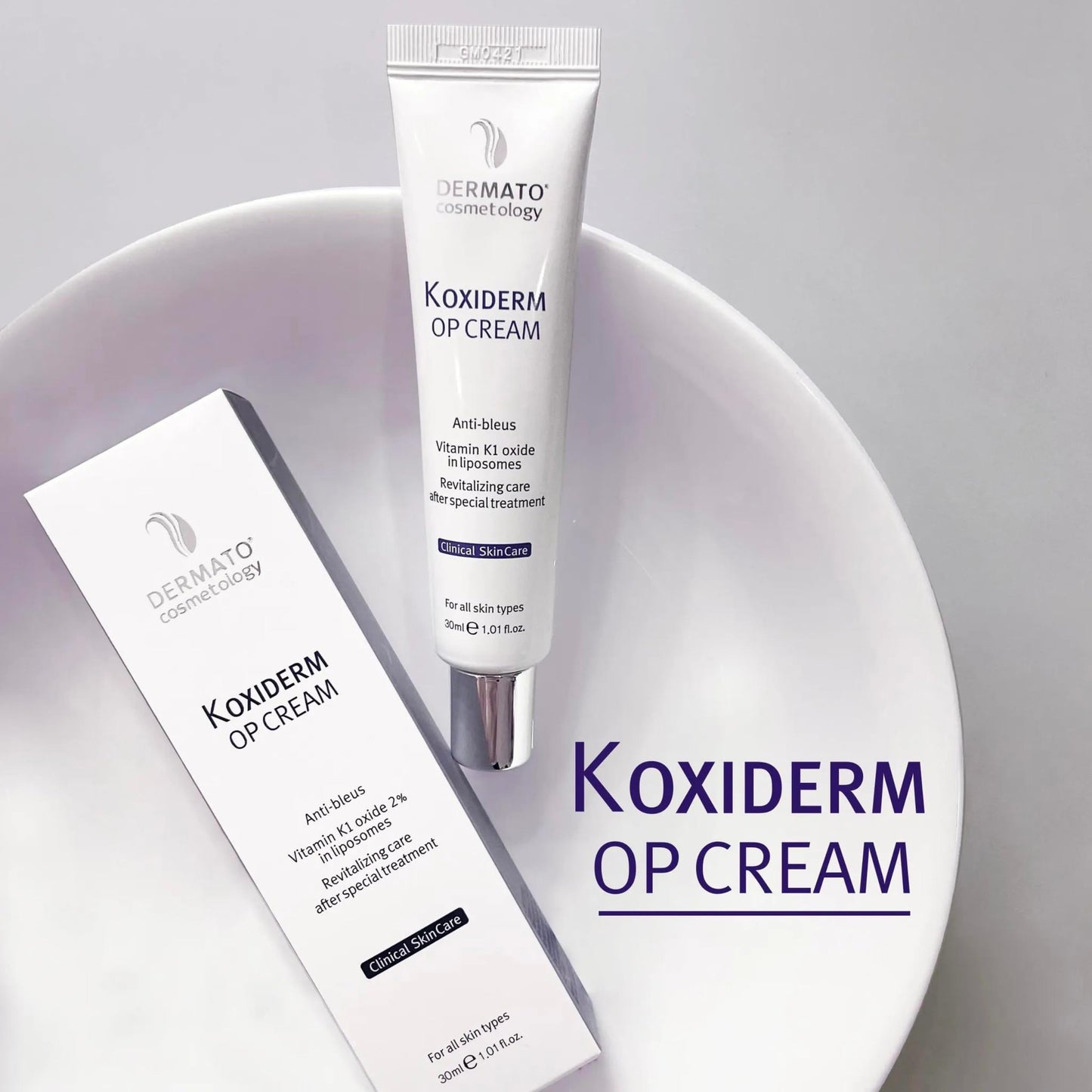 Anacis Vitamin K1 Oxiderm Cream – Minimize Scars, Dark Circles, Bruises | 1.01 oz