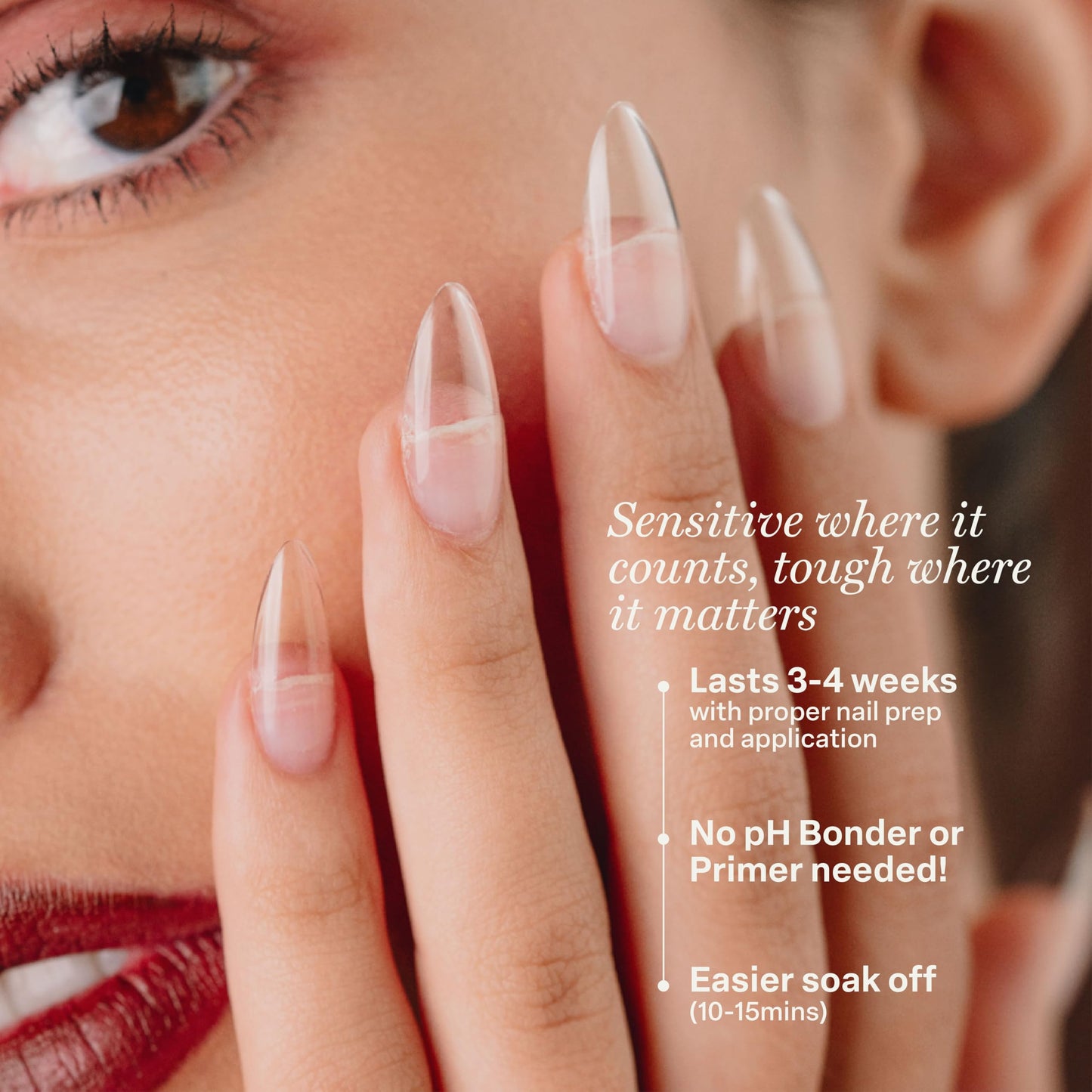 APRÉS Extend Gel Sensitive – HEMA-Free Gel-X Tips Adhesive (15 ml)