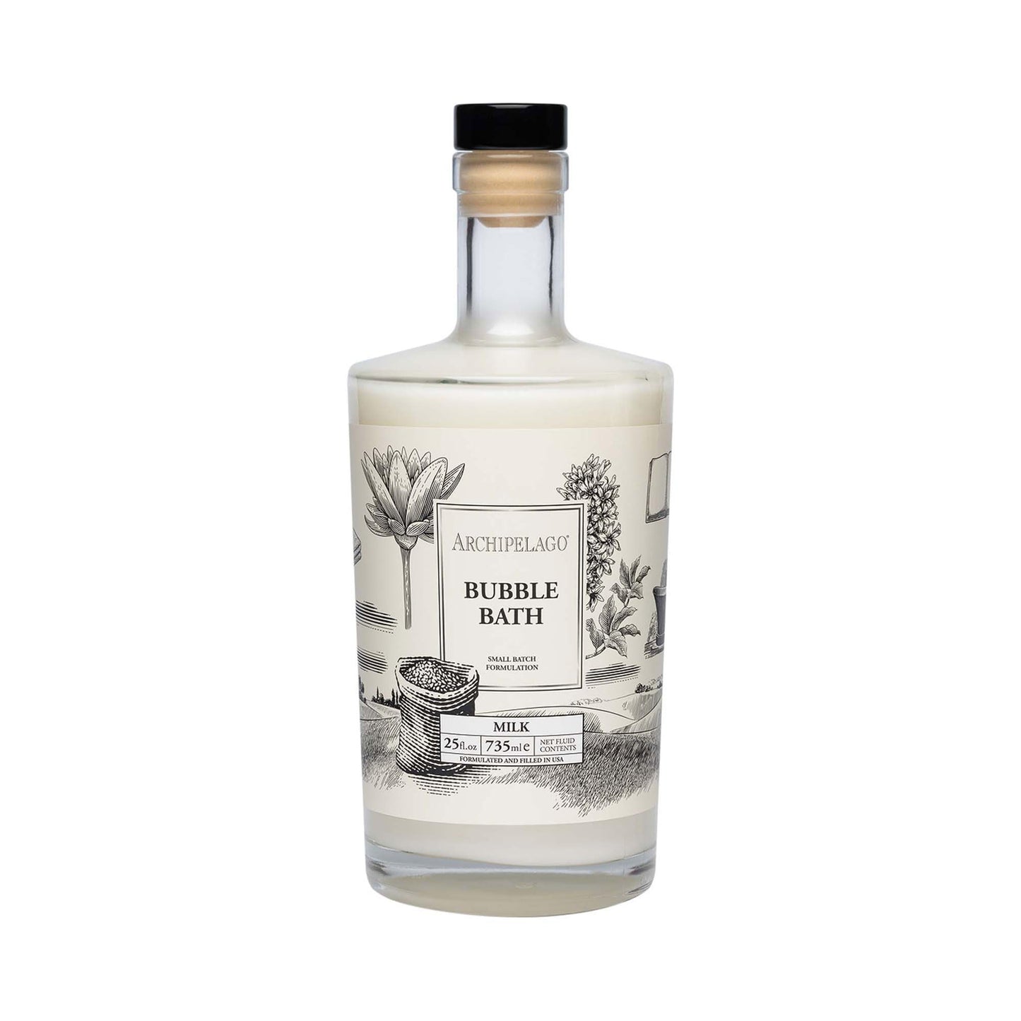 Archipelago Botanicals Luxury Milk Bubble Bath – Hydrating, Gentle & Paraben-Free