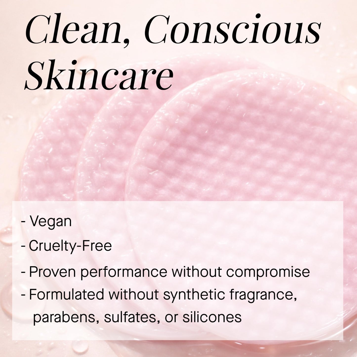 ARCONA Raspberry Clarifying Pads - Pore Cleansing & Oil Control, 45 Pads, USA-Made