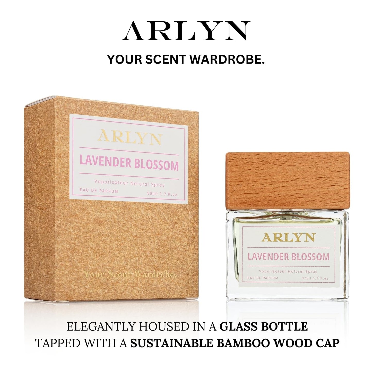 ARLYN Lavender Blossom Eau de Parfum – Inspired by YSL Li.bre, 50 ml, Vegan & Cruelty-Free, Made in USA