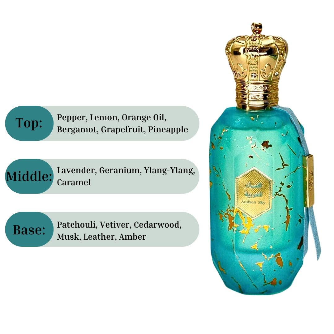 ARMAF Eter Arabian Sky EDP Spray 100ML | Citrus, Floral & Woody Men's Fragrance