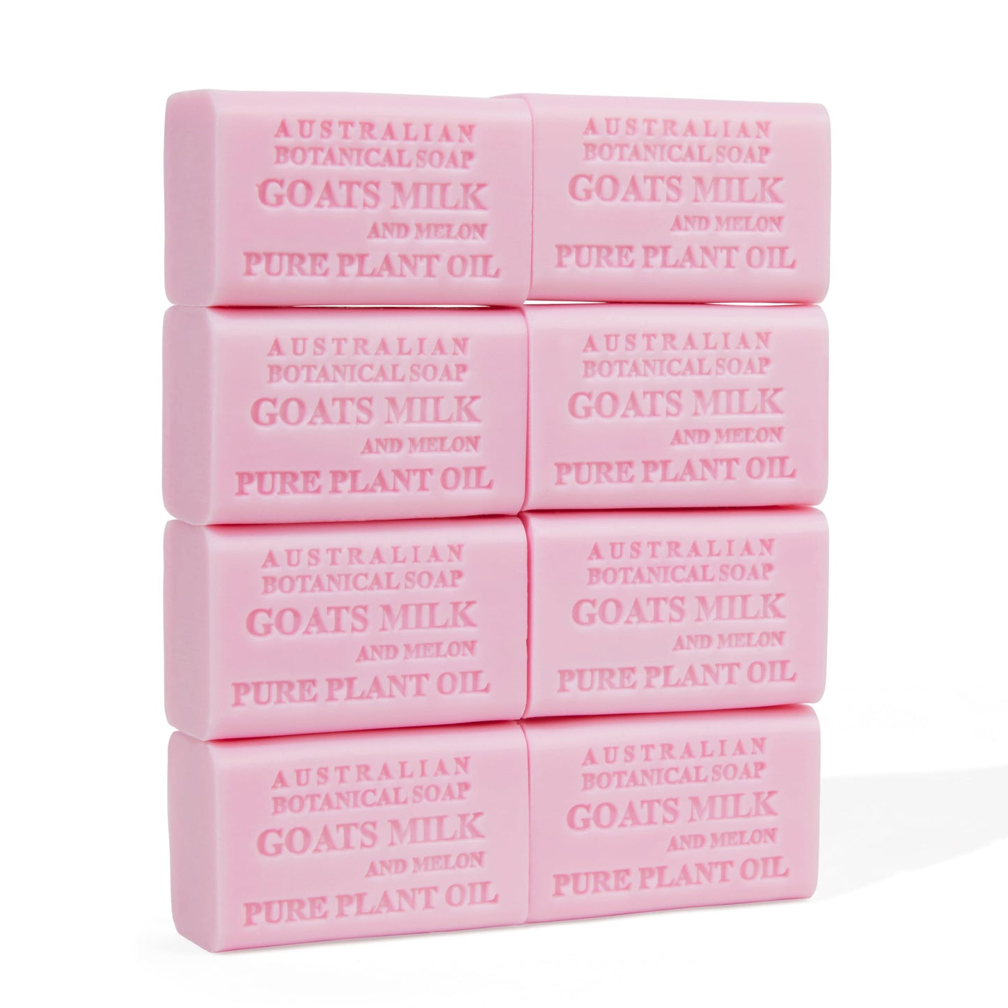 Australian Botanical Soap Goat Milk Melon Bars – 6.6 oz Pack of 8
