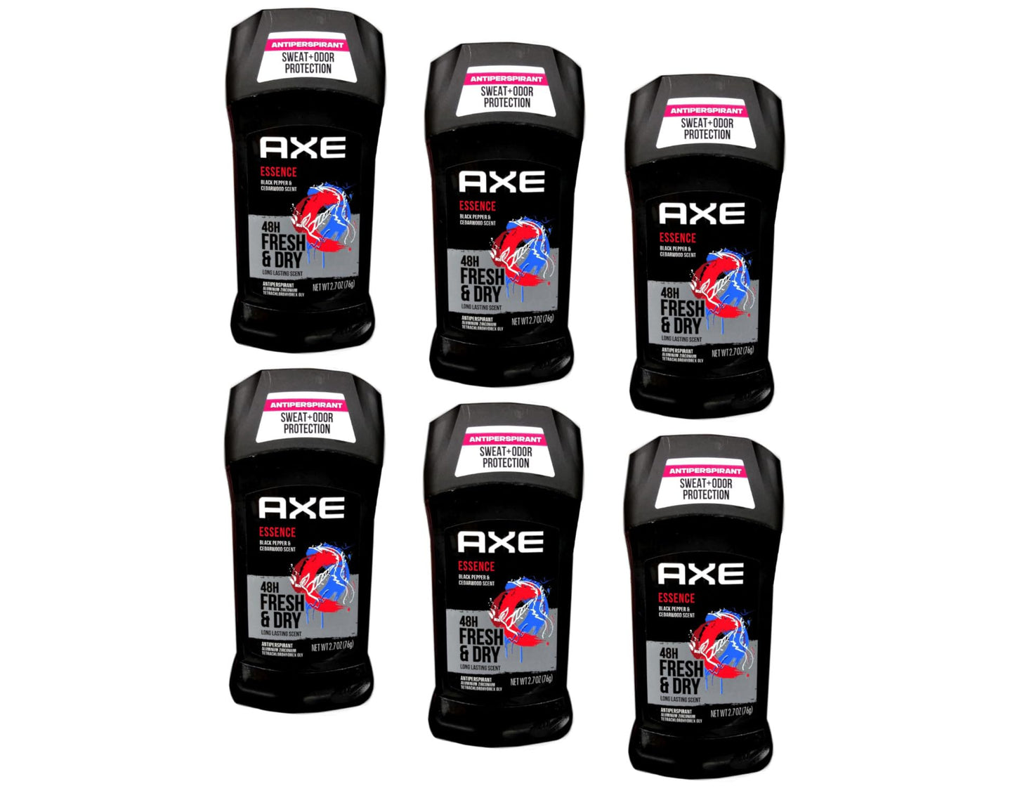 AXE Essence Dry All-Day Antiperspirant & Deodorant — 6 x 2.7 oz