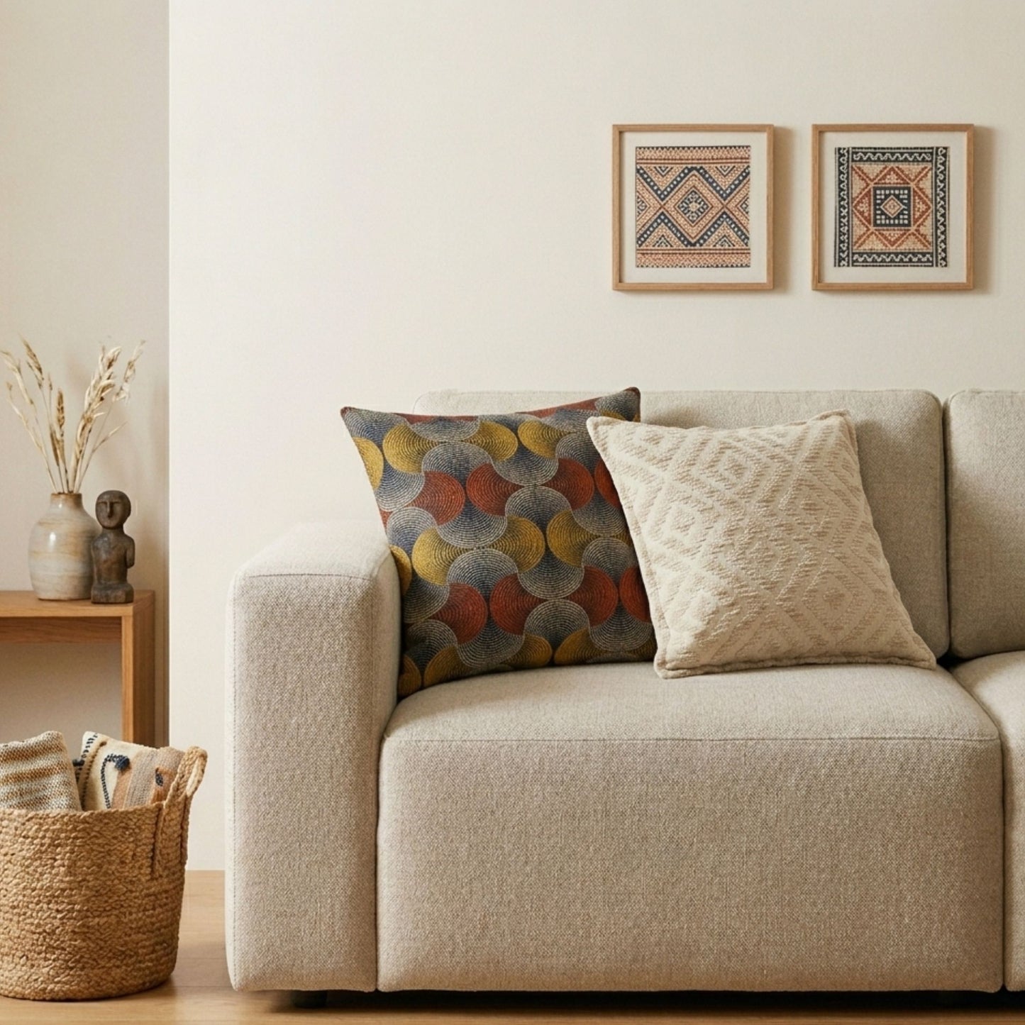Classic Cushion Cover - Urban Swirl- 45x45cm