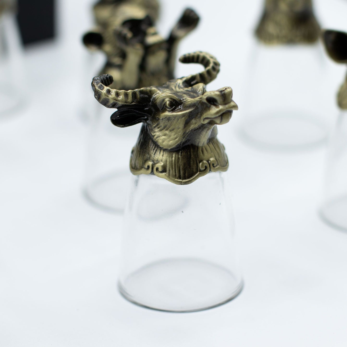 Gift Set of 12 Glasses (25ml) - Forest & Mystical Creatures