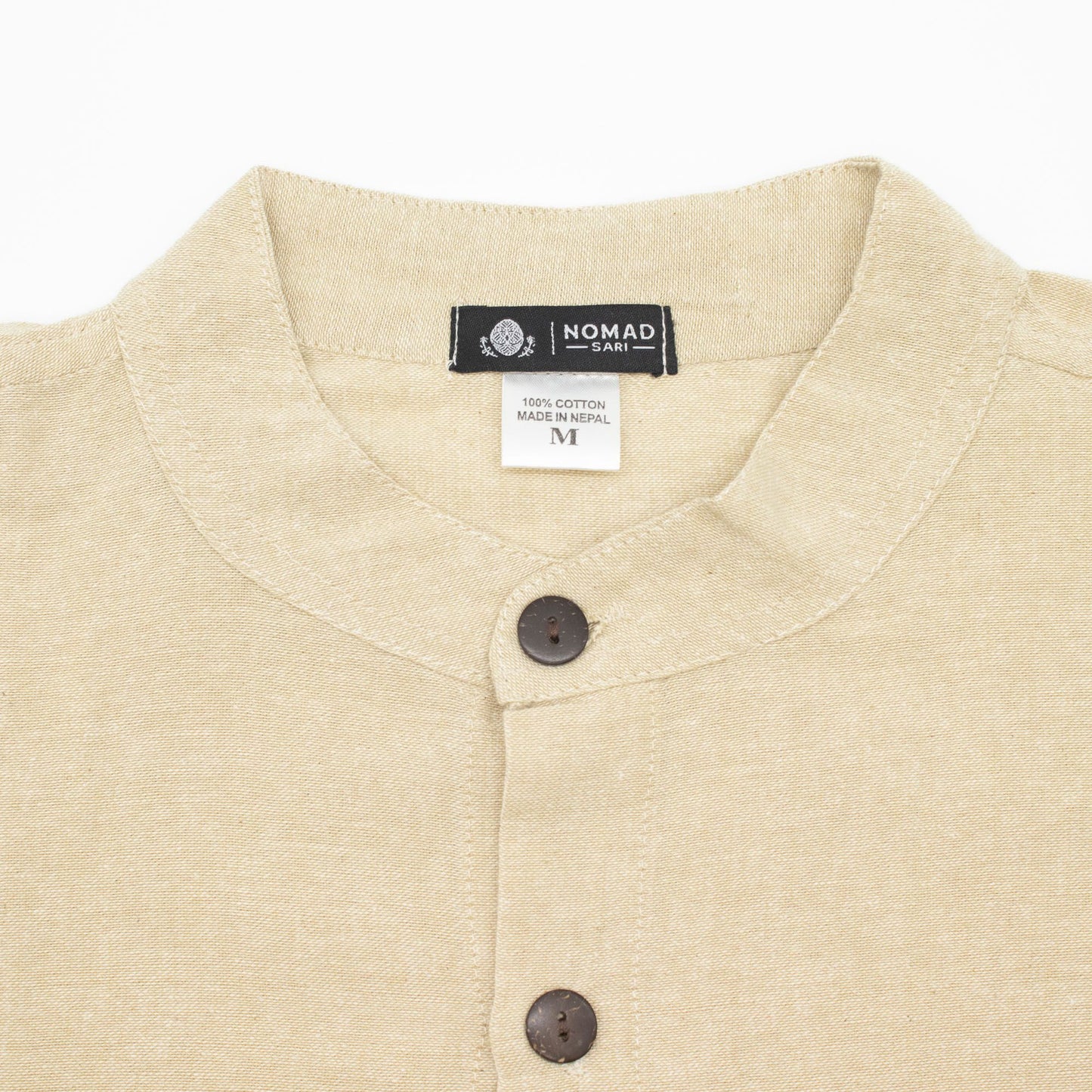 Nomad Sari Kathmandu Shirt - Stone - Medium