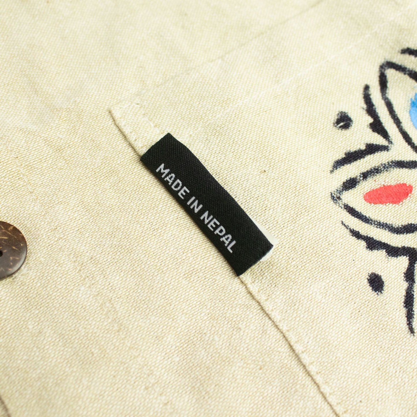 Nomad Sari Kathmandu Shirt - Stone - Medium