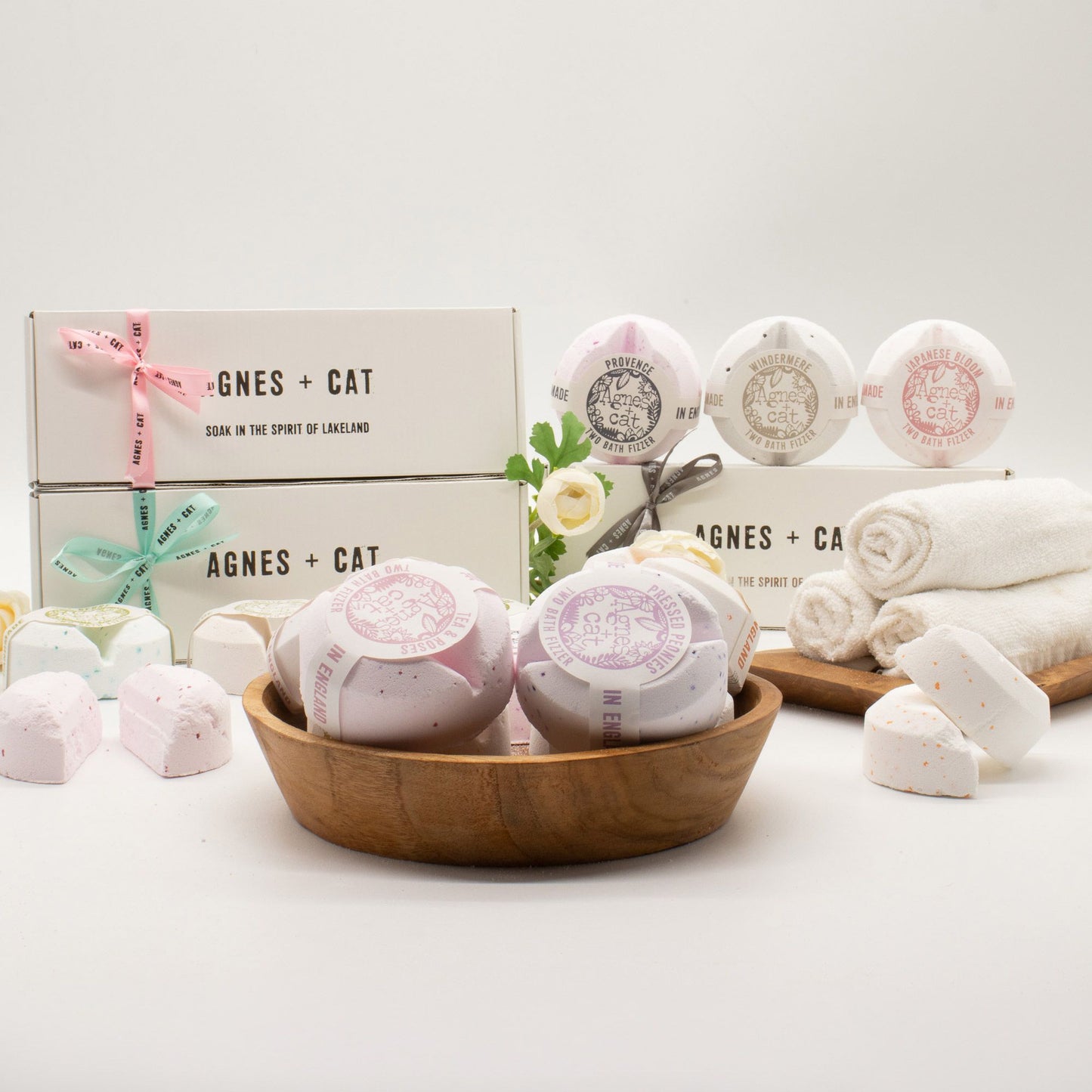 Agnes + Cat Berry & Fig Bath Fizzer Gift Set