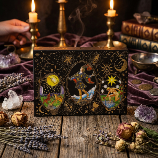 Gold Foil Tarot - Let the Magic Begin - Gift Set