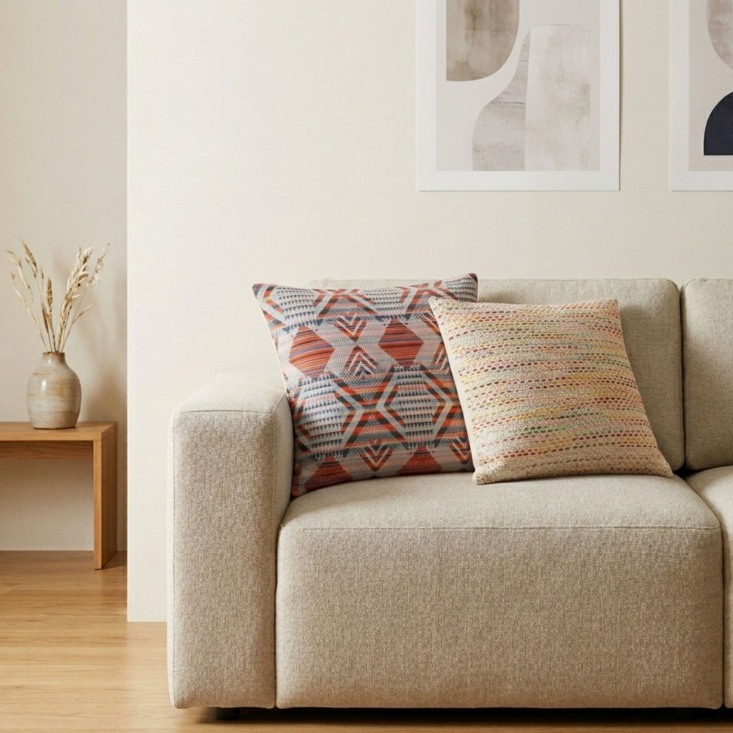 Classic Cushion Cover - Hidden Rainbow - 45x45cm