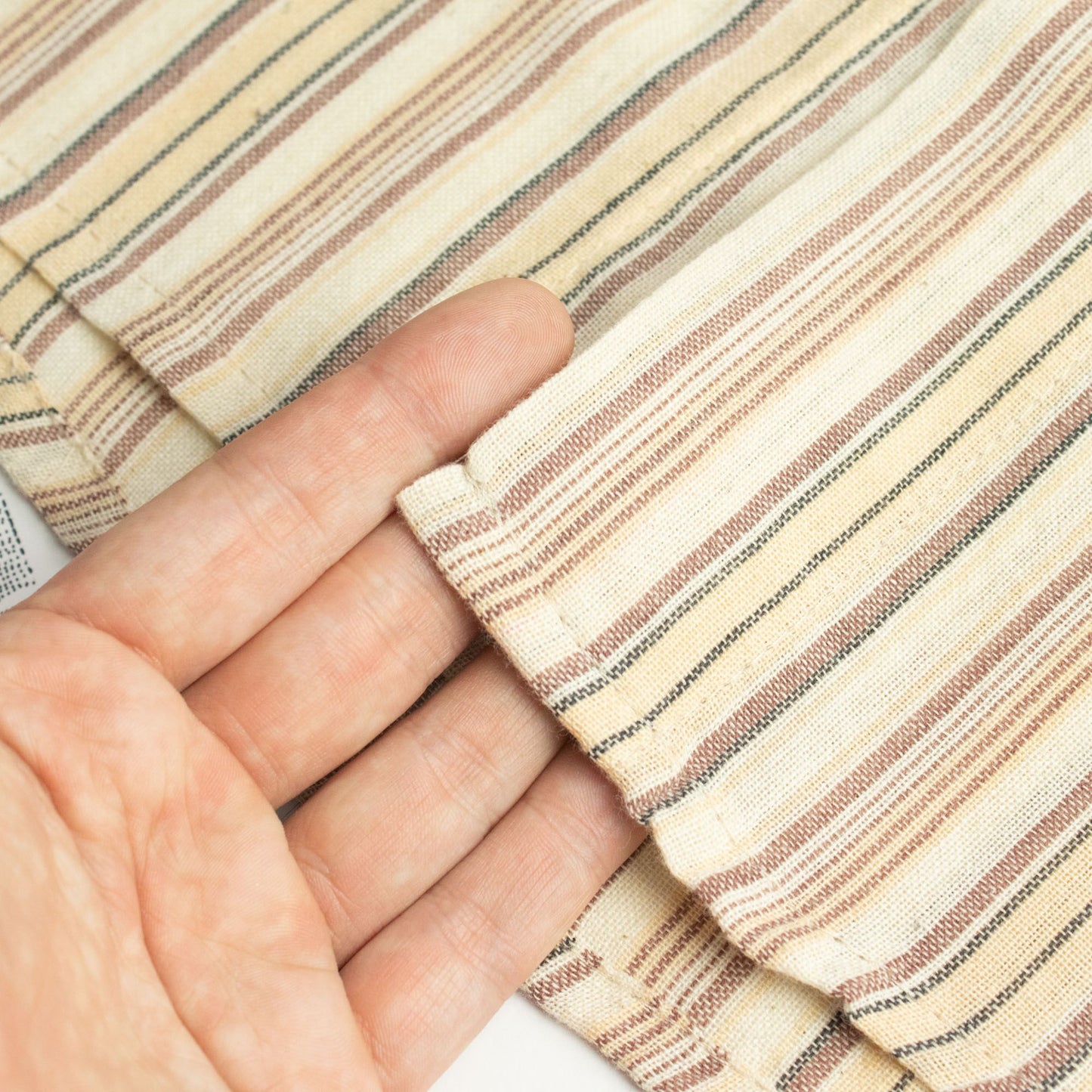 Nomad Sari Grandad Shirt - Brown Beige - XL
