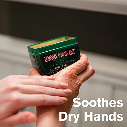 Bag Balm Vermont Original Hand Moisturizer 8oz Tin 3 Pack Fragrance-Free