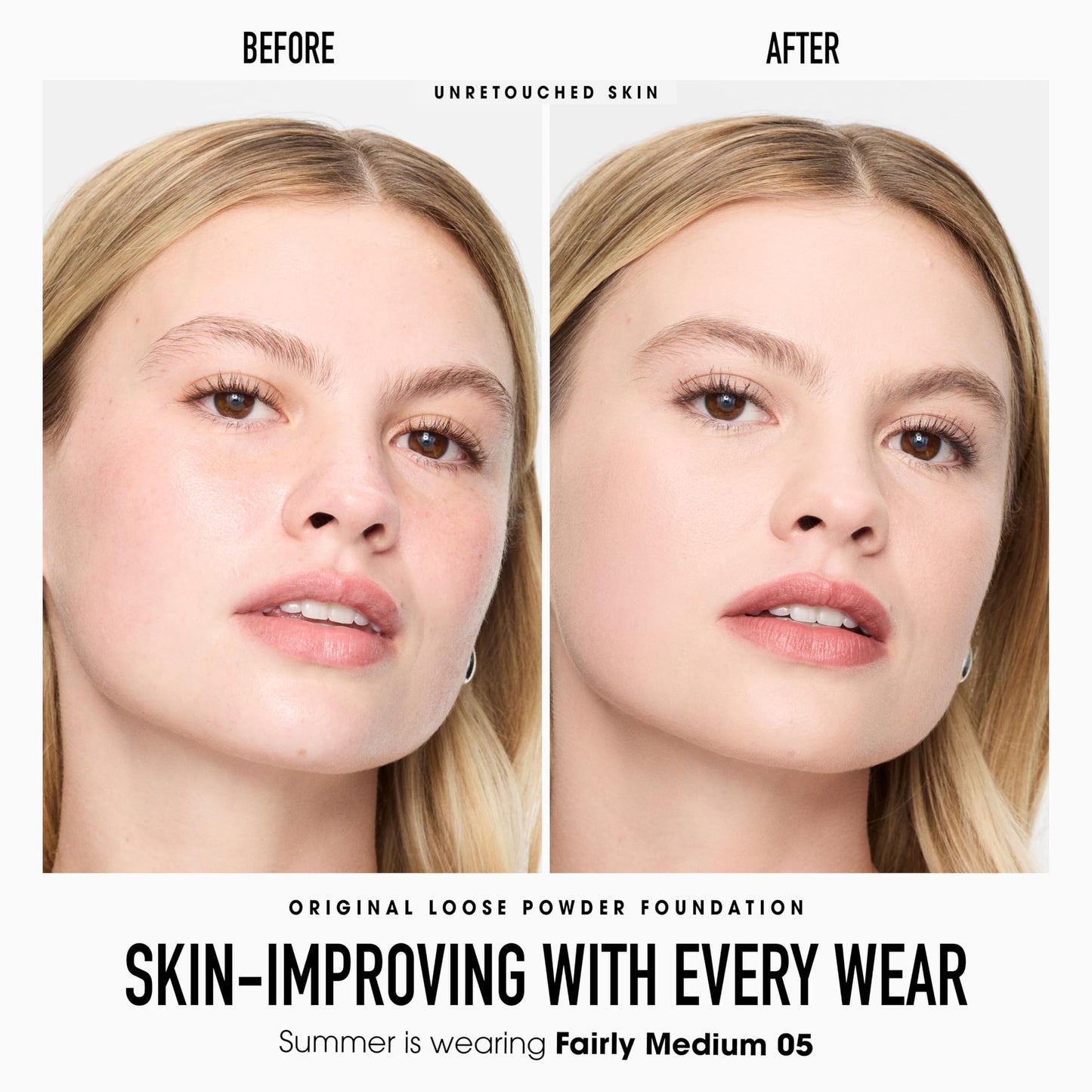 bareMinerals Original Get Started Kit — 3-Piece Mineral Makeup Set, Fairly Medium, Vegan & Cruelty-Free