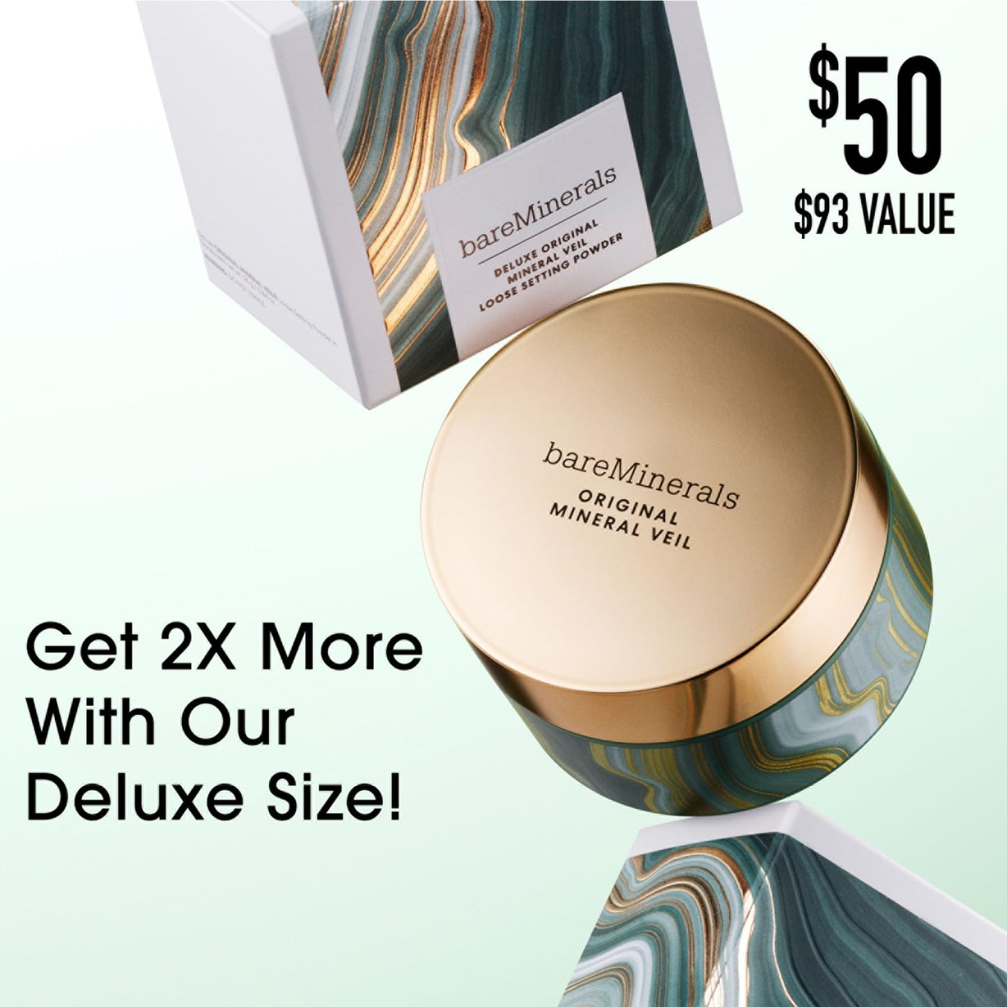 bareMinerals Holiday 2025 Deluxe Mineral Veil – Vegan, Cruelty-Free & Dermatologist-Tested
