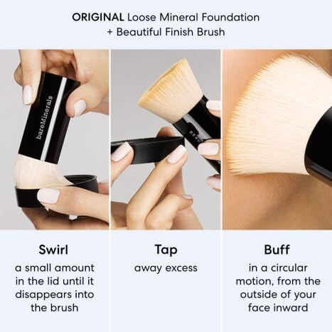 bareMinerals Original Loose Powder Foundation SPF 15 – Soft Medium 11 | Vegan, Cruelty-Free, Dermatologist-Tested