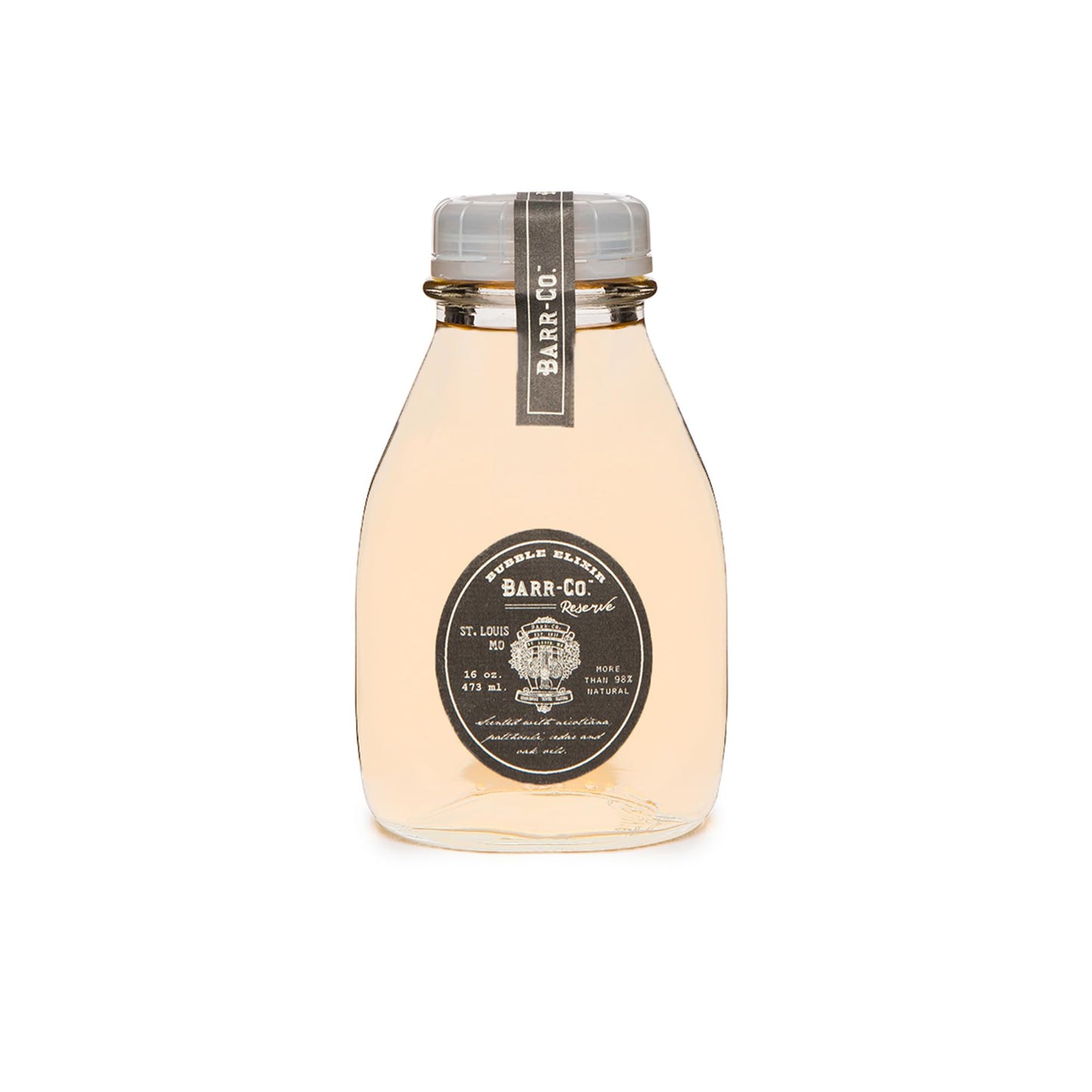Barr-Co Reserve Bubble Bath Elixir – Woody & Earthy Bath Soap, Natural Bath Soak 16 fl oz