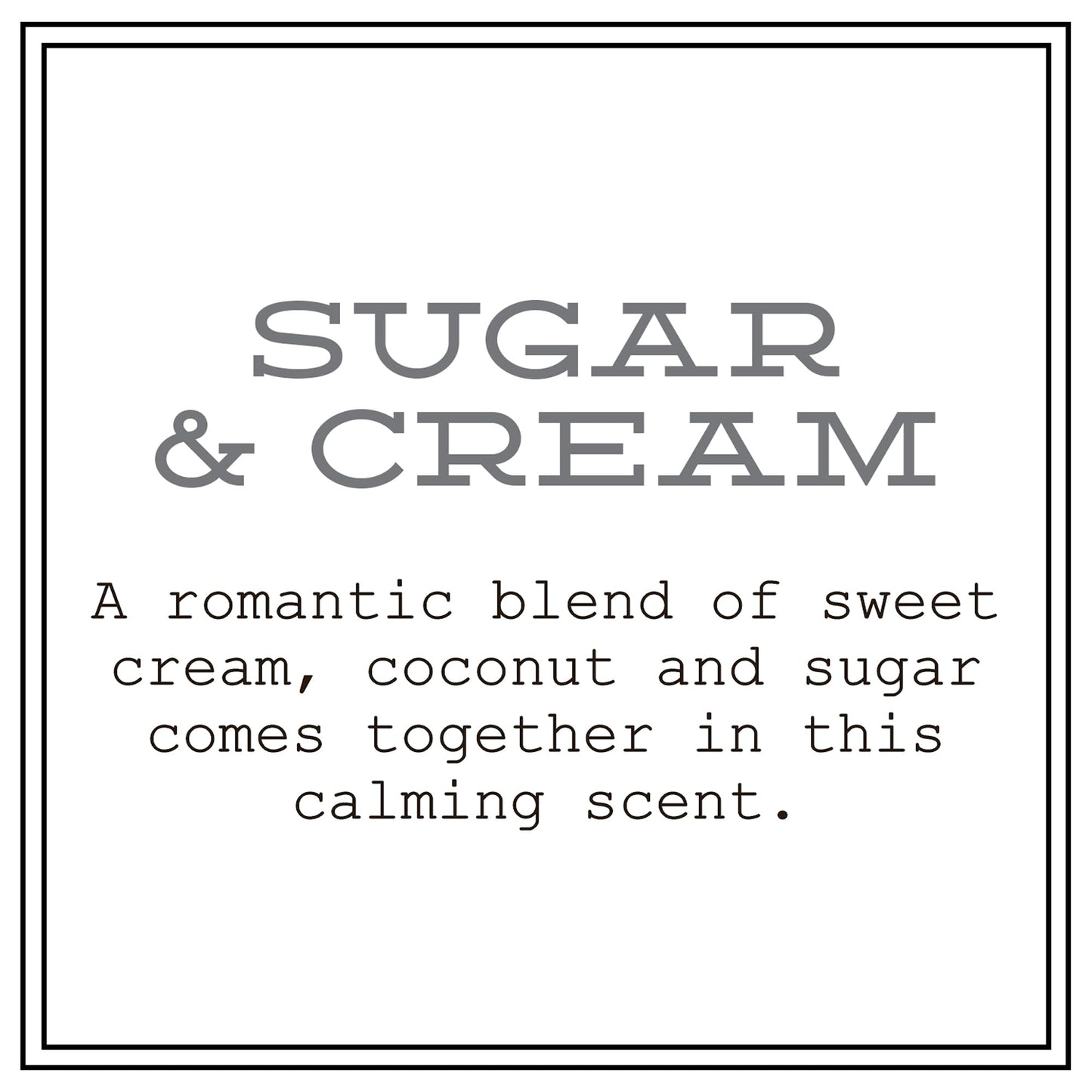 BARR-CO Sugar & Cream Hand Soap Refill – Sweet Cream, Coconut & Sugar Scent, Vegan, Moisturizing, 16 oz