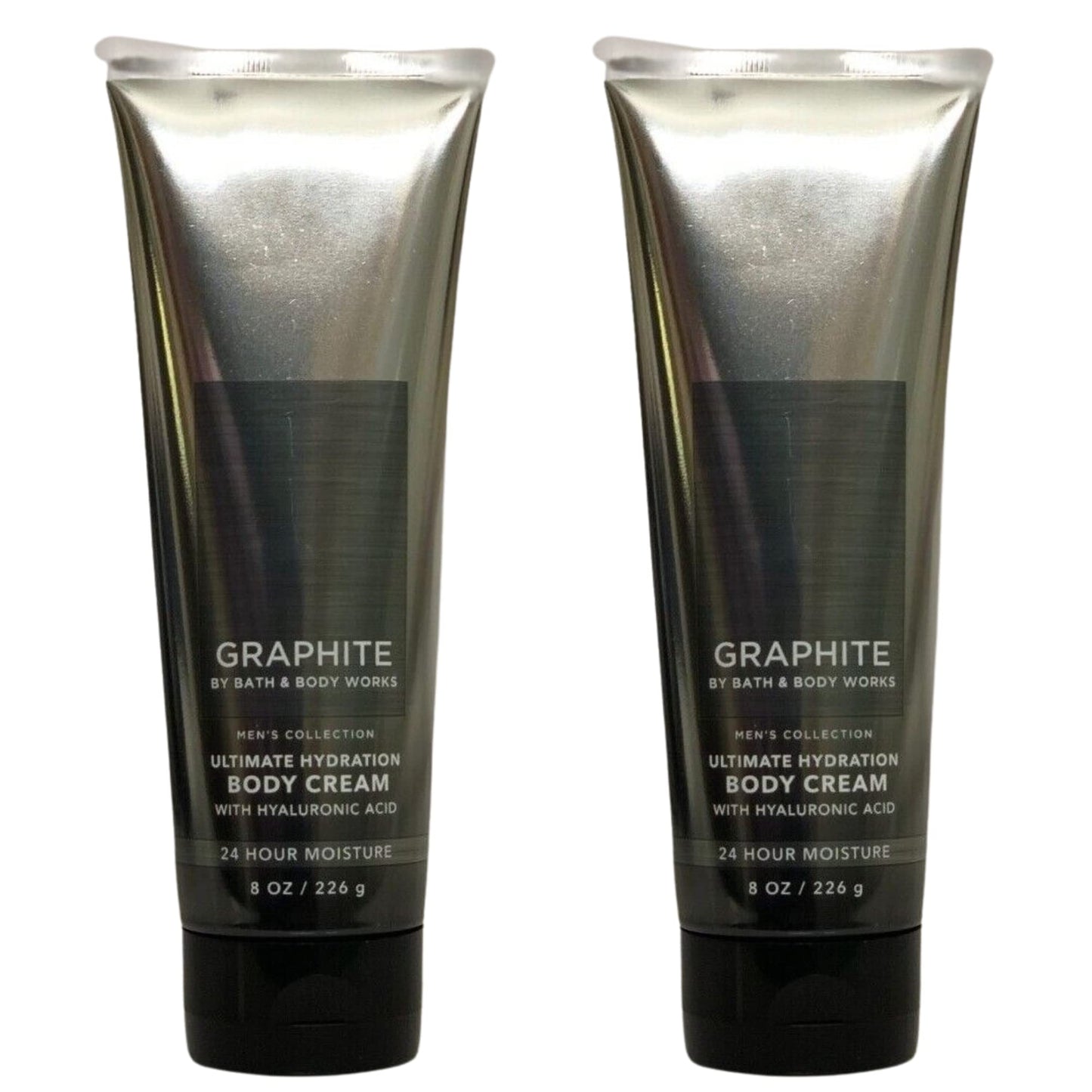Bath & Body Works Graphite Gift Set – 2x 8oz Body Creams