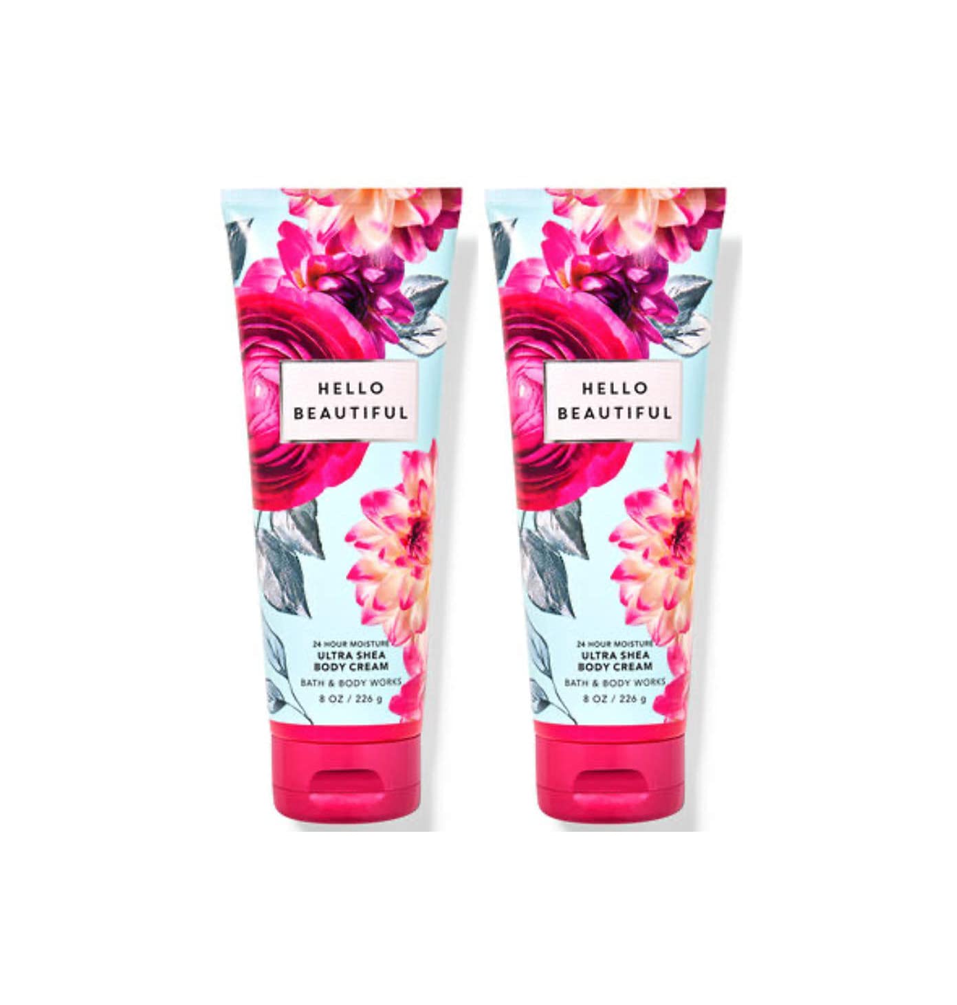 Bath & Body Works Hello Beautiful Ultimate Hydration Body Cream Gift Set – 8 oz x 2
