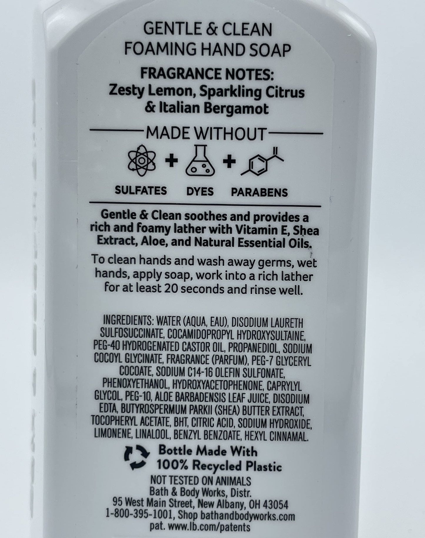 Bath & Body Works Kitchen Favorites Gentle & Clean Foaming Hand Soap - 5-Pack (8.75 fl oz each)