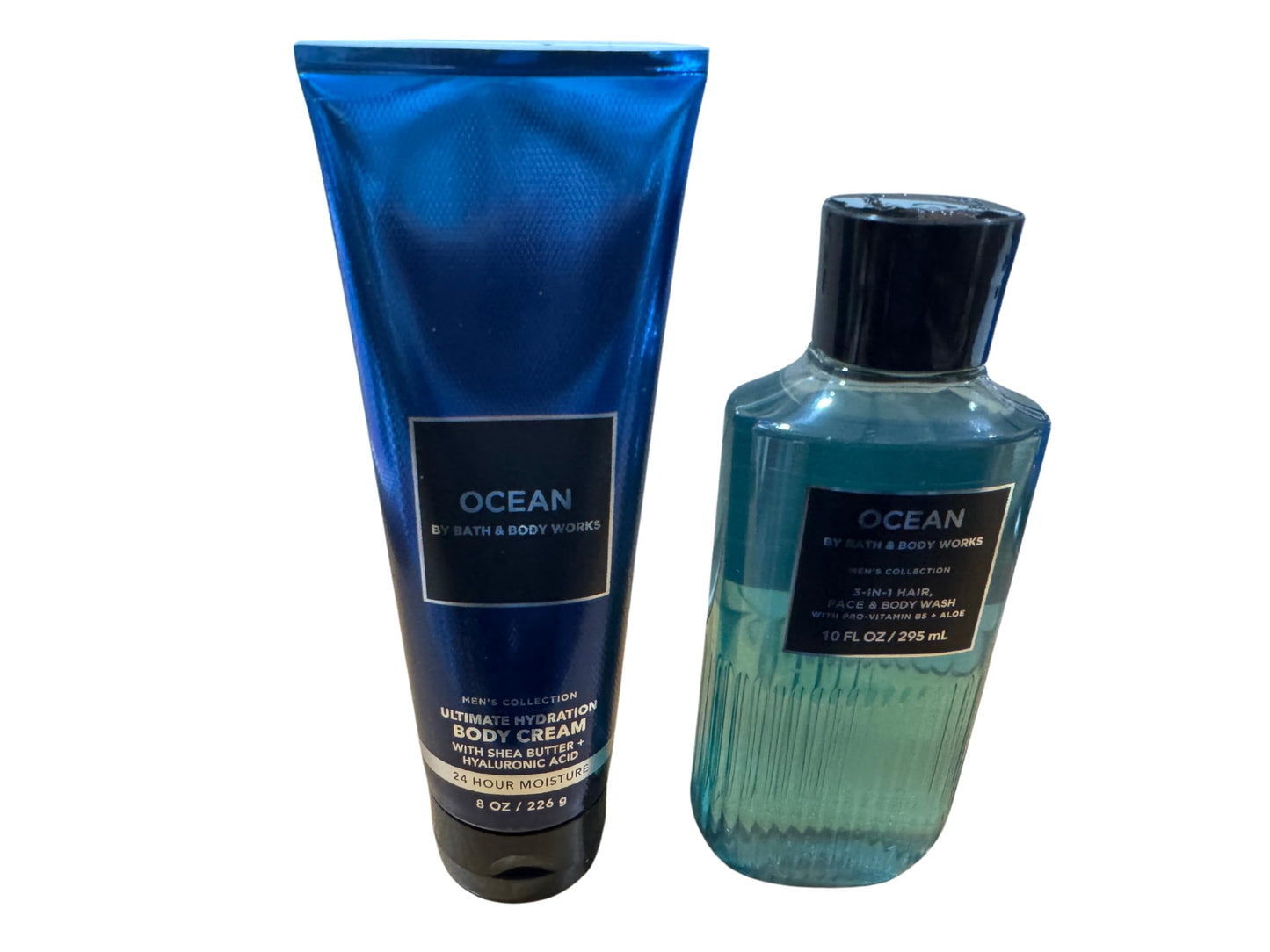 Bath & Body Works Ocean 3-in-1 Shower Gel & Hydrating Body Cream – 2 Pack