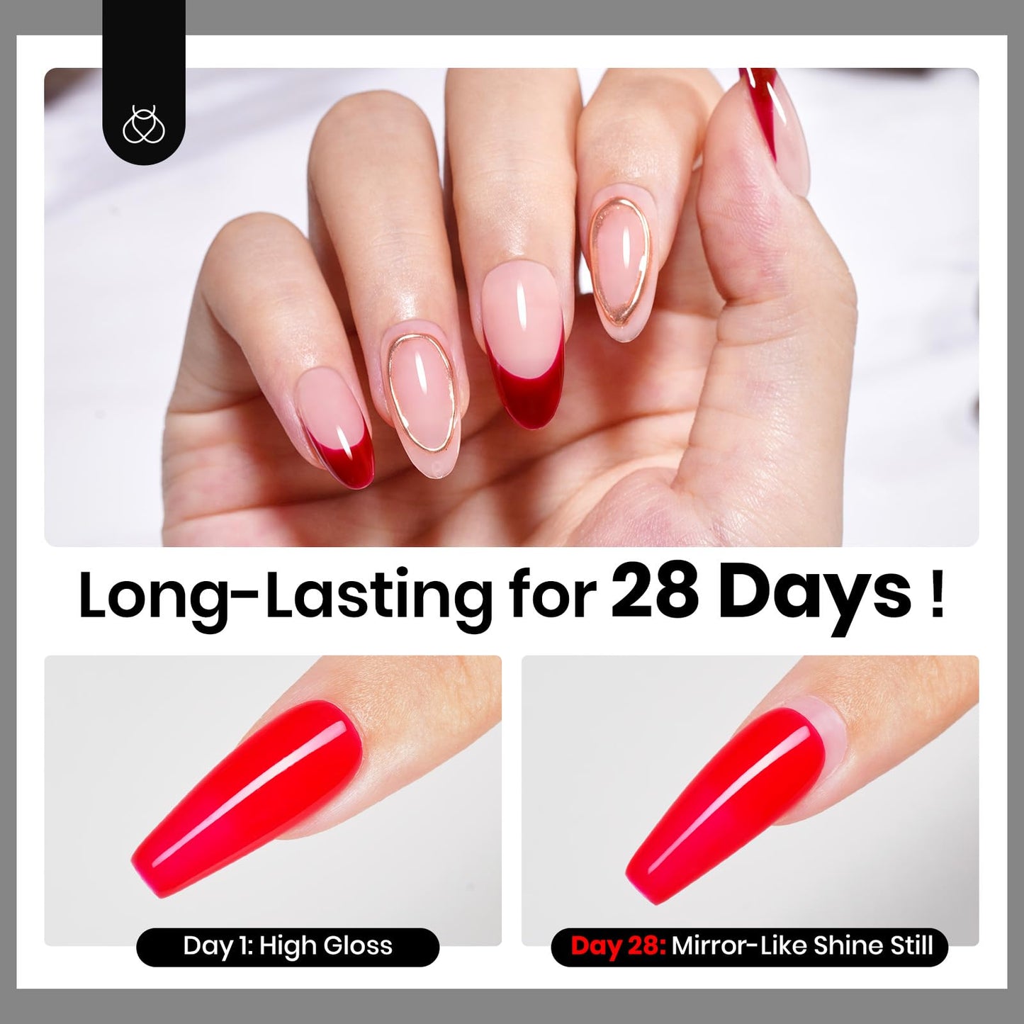 Beetles Extra Glossy Top Coat Bulk 300ml — No-Wipe Gel Top Coat, High Shine