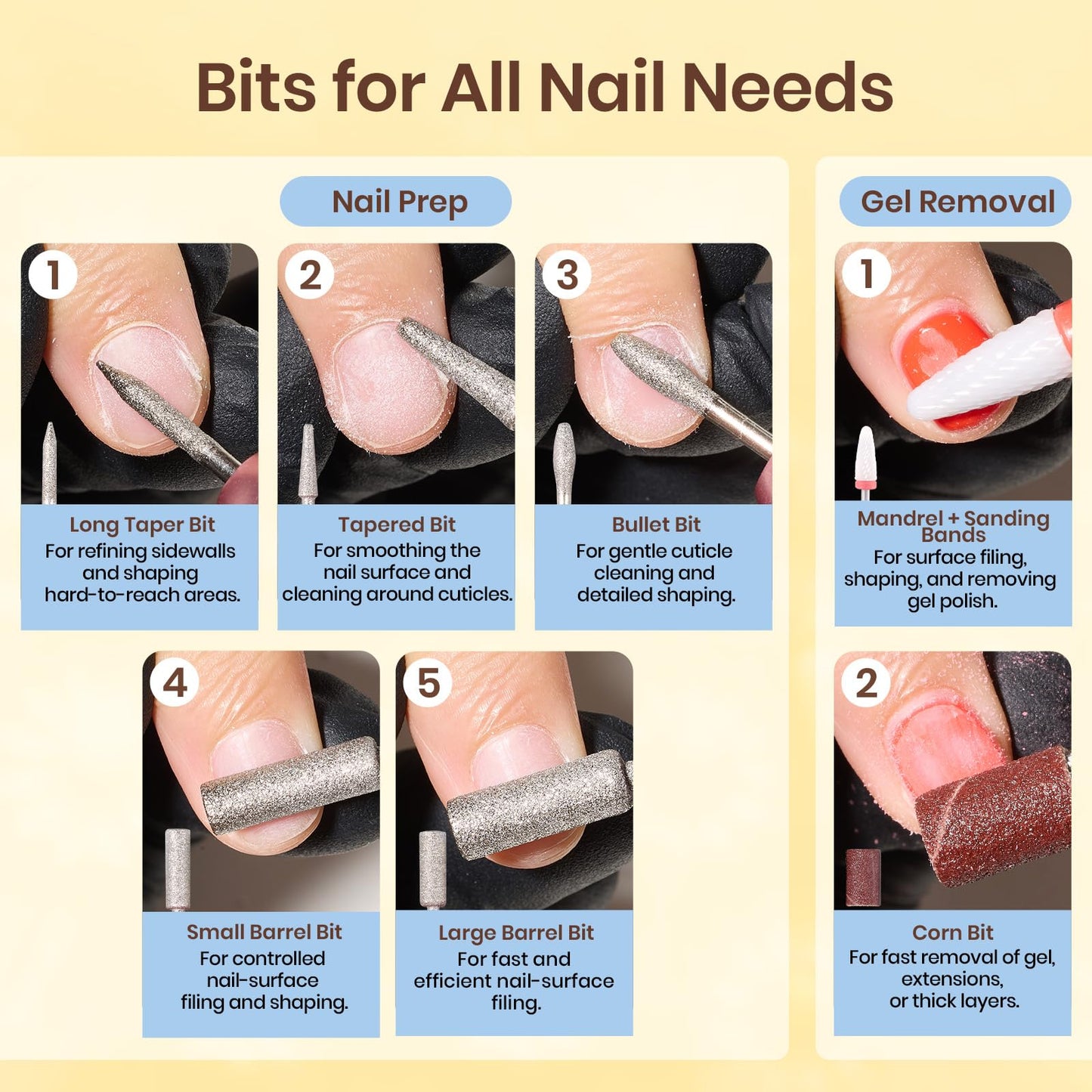Beetles Gel Nail Polish Kit with UV Lamp & Nail Drill | 55-Piece Set, 32 Colors