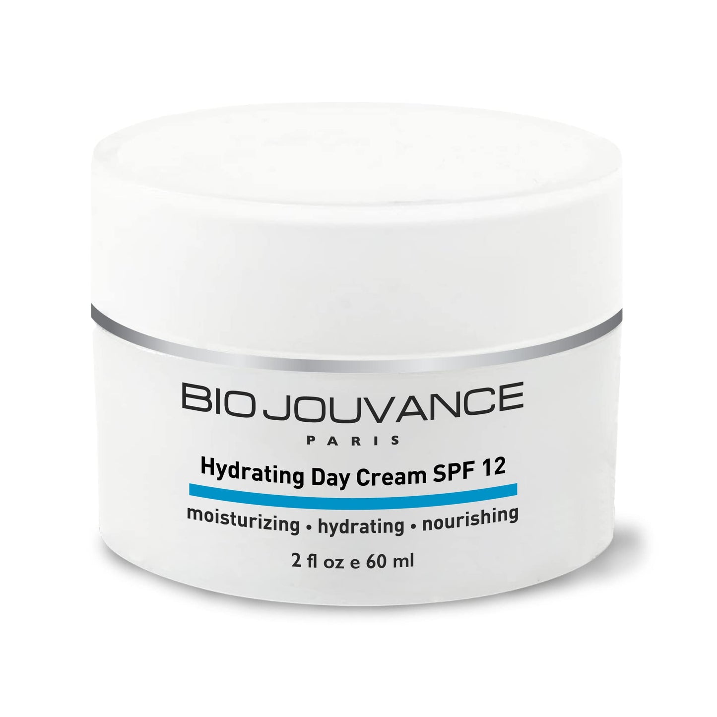 BIO JOUVANCE PARIS Hydrating Day Cream – 2oz / 60ml for Normal, Dry & Sensitive Skin | Made in France