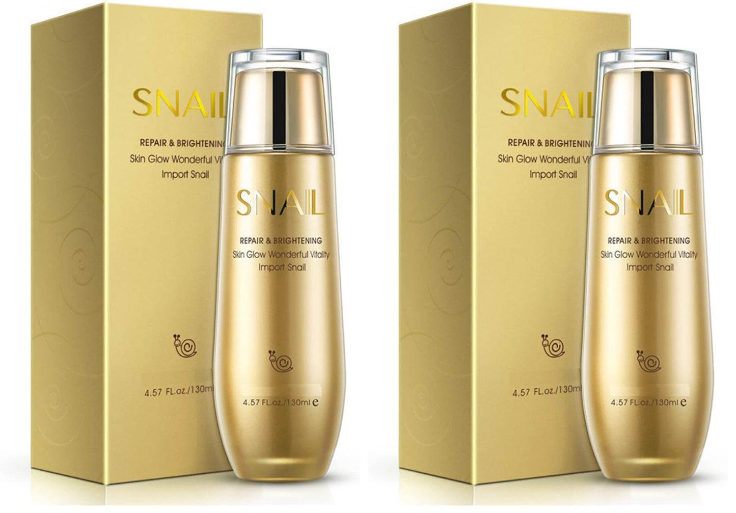 BIOAQUA Repair Snail Mucus Cream – Hydration & Skin Smoothing, 130 ml x 2