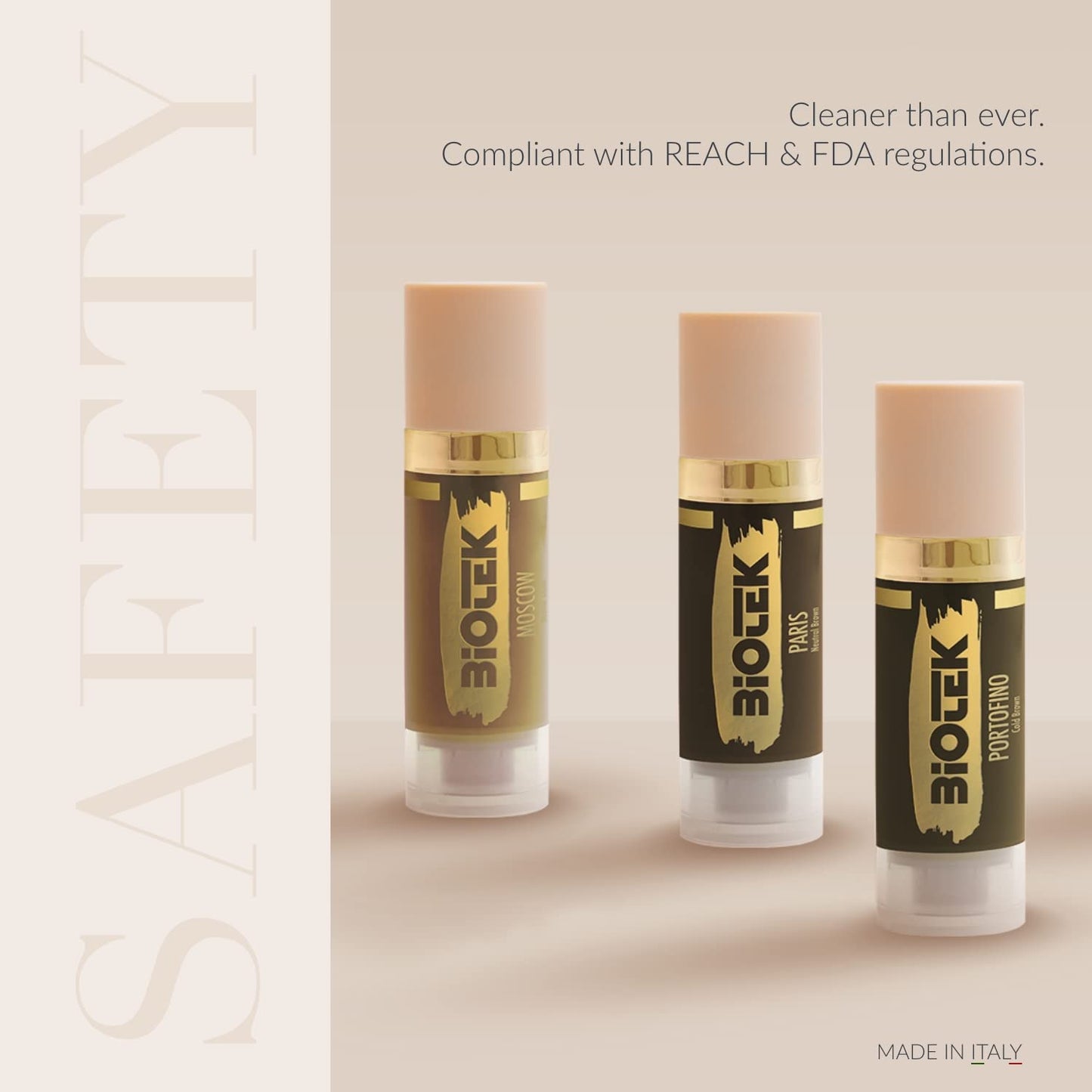 Biotek Paris Brow Pigments - Inorganic Creamy, Made in Italy, 0.61 fl oz (Pack of 1)