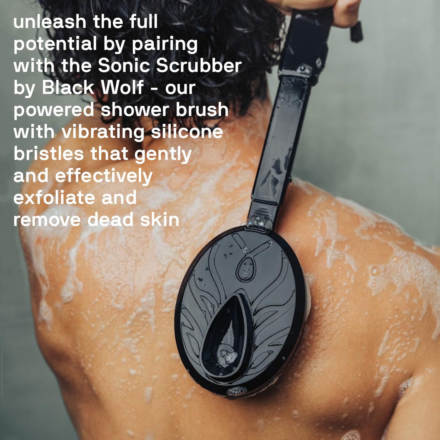 Black Wolf 2-Pack Moisturizing Body Wash – Hydrating Cleanser for Dry & Sensitive Skin