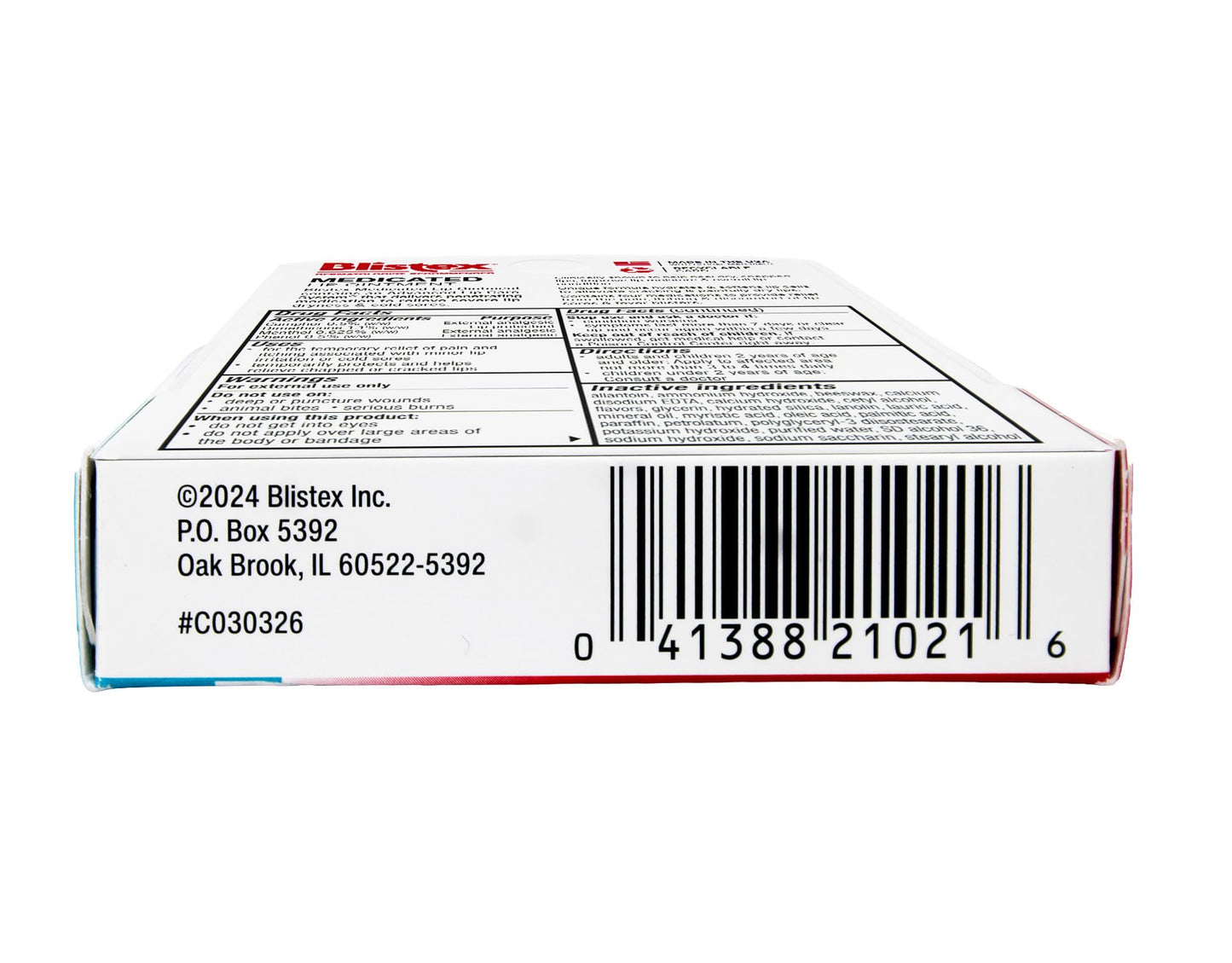 Blistex Medicated Lip Ointment 0.21 oz – Pack of 11 | Lip Care