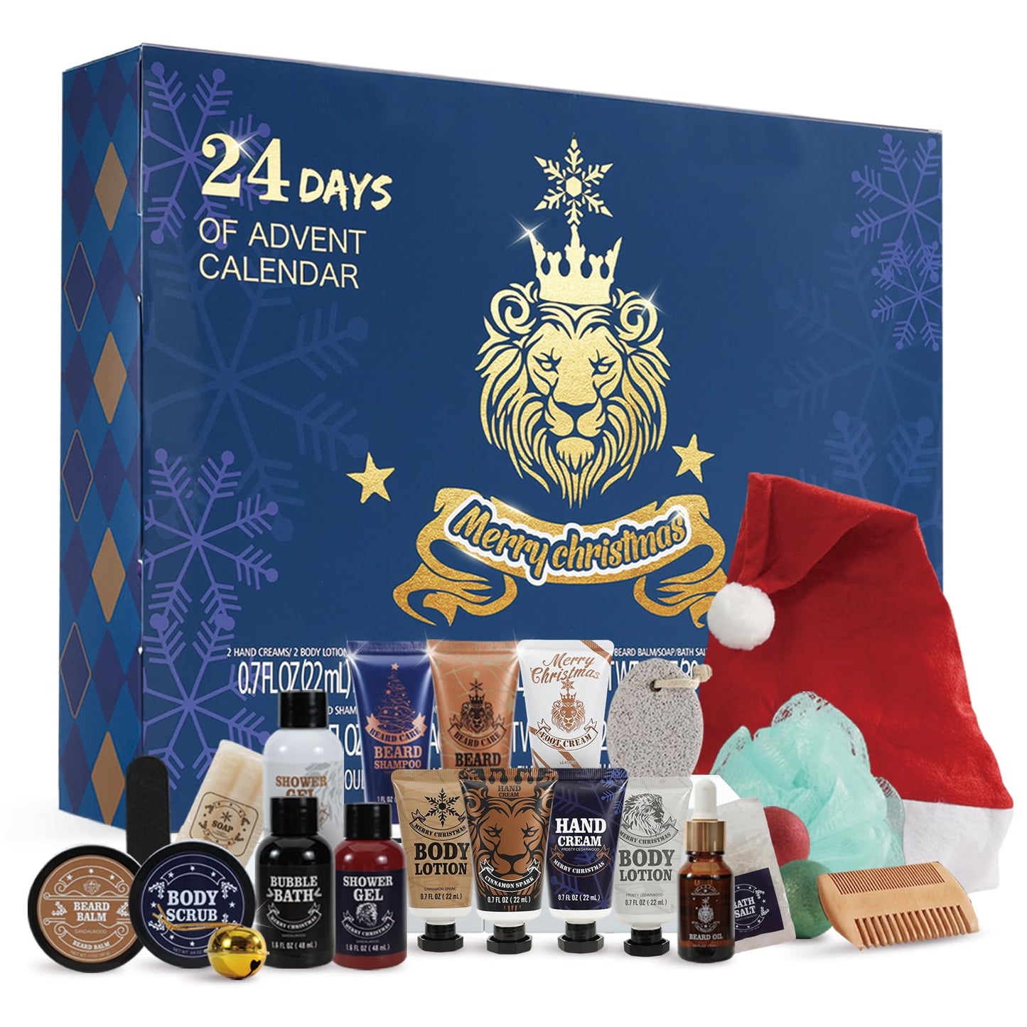 BODY & EARTH Advent Calendar 2025 – 24-Day Men's Skincare Gift