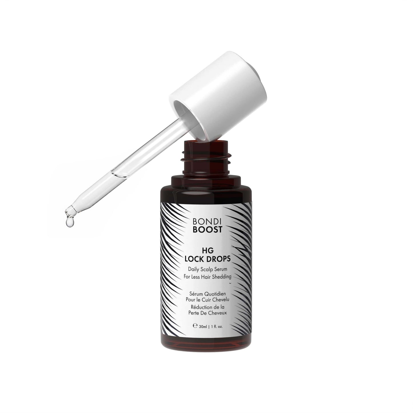 BondiBoost HG Lock Drops Daily Hair Serum for Women – Non-Greasy, Color-Safe & Thicker-Looking Hair
