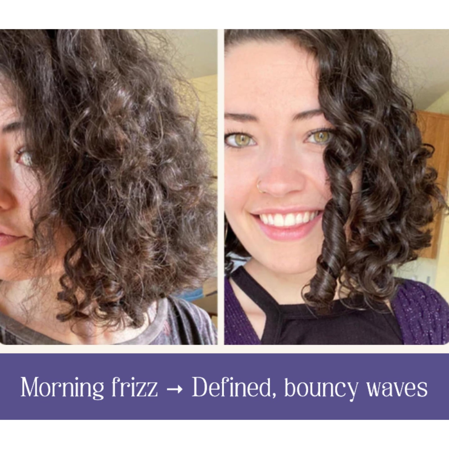Bounce Better Wave Activator Leave-In Conditioner Spray for Curly & Wavy Hair | Anti-Frizz Formula