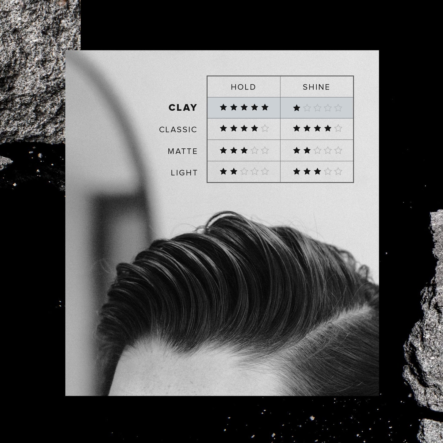 BYRD Hair Clay Pomade 2-Pack - Strong Hold, Ultra Matte Finish, Volume & Sculpt