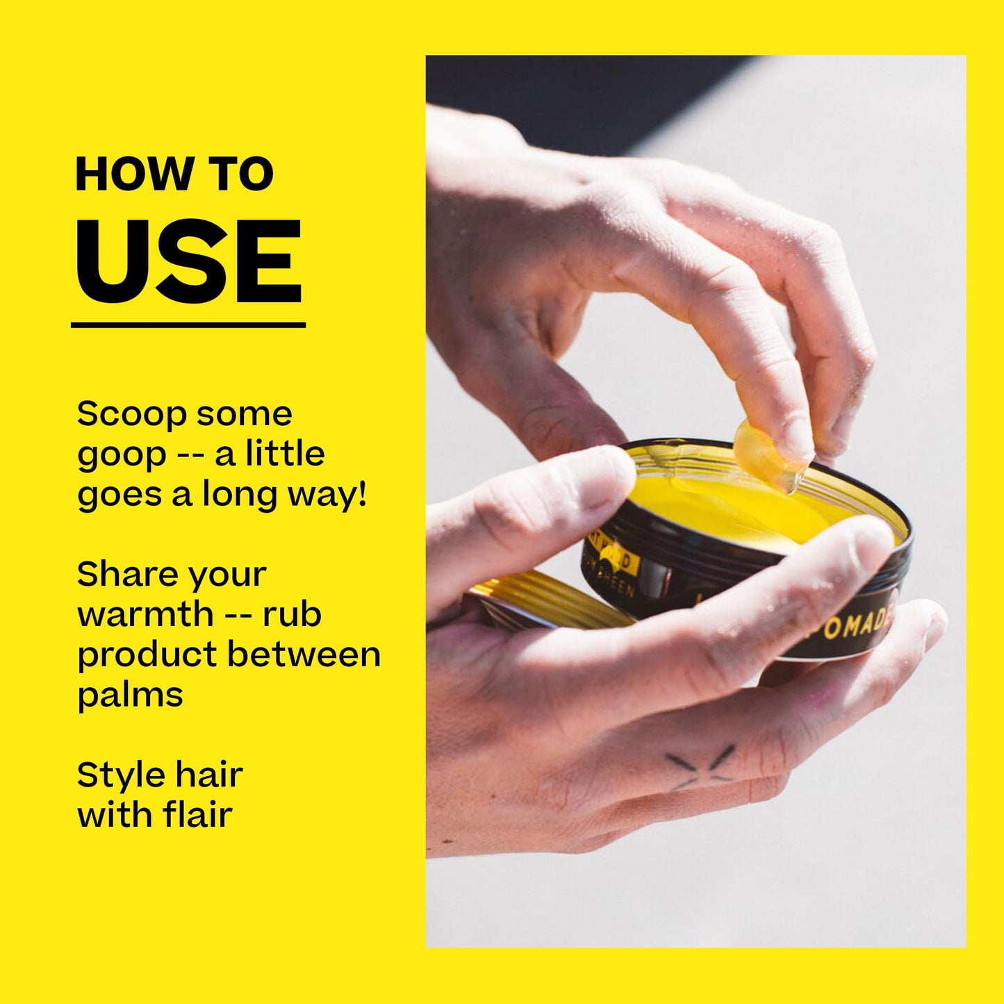 BYRD Hairdo Slick Pomade 2-Pack – Flexible Hold, Medium Shine
