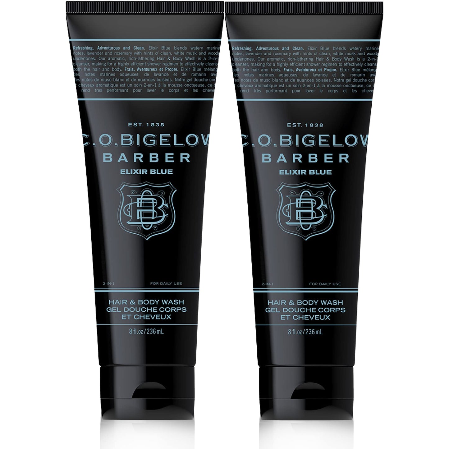 C.O. Bigelow Elixir Blue 2-in-1 Hair & Body Wash for Men