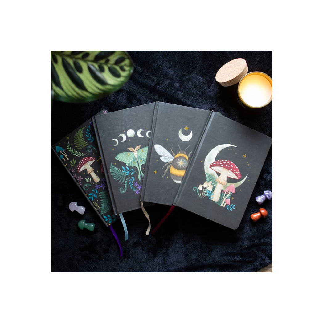 Dark Forest Print A5 Notebook